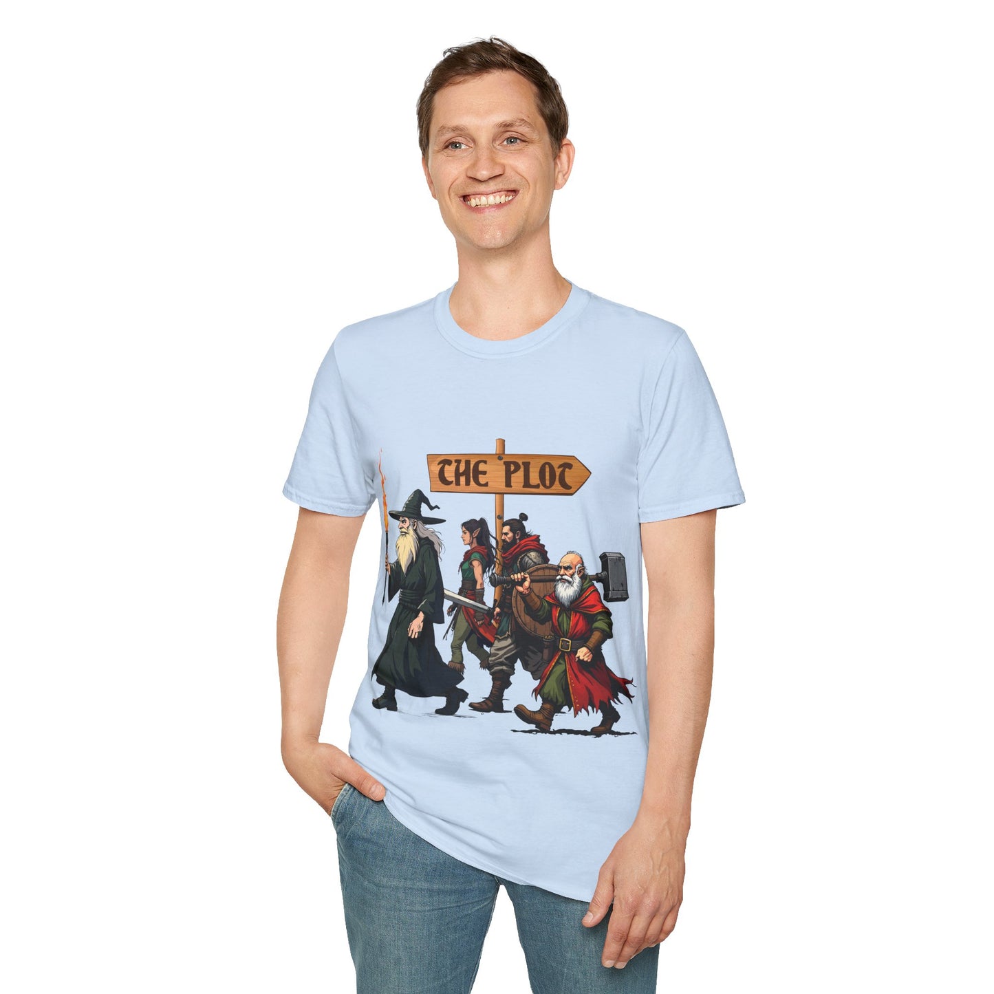 Missing the Plot - Softstyle T-Shirt for Men and Women