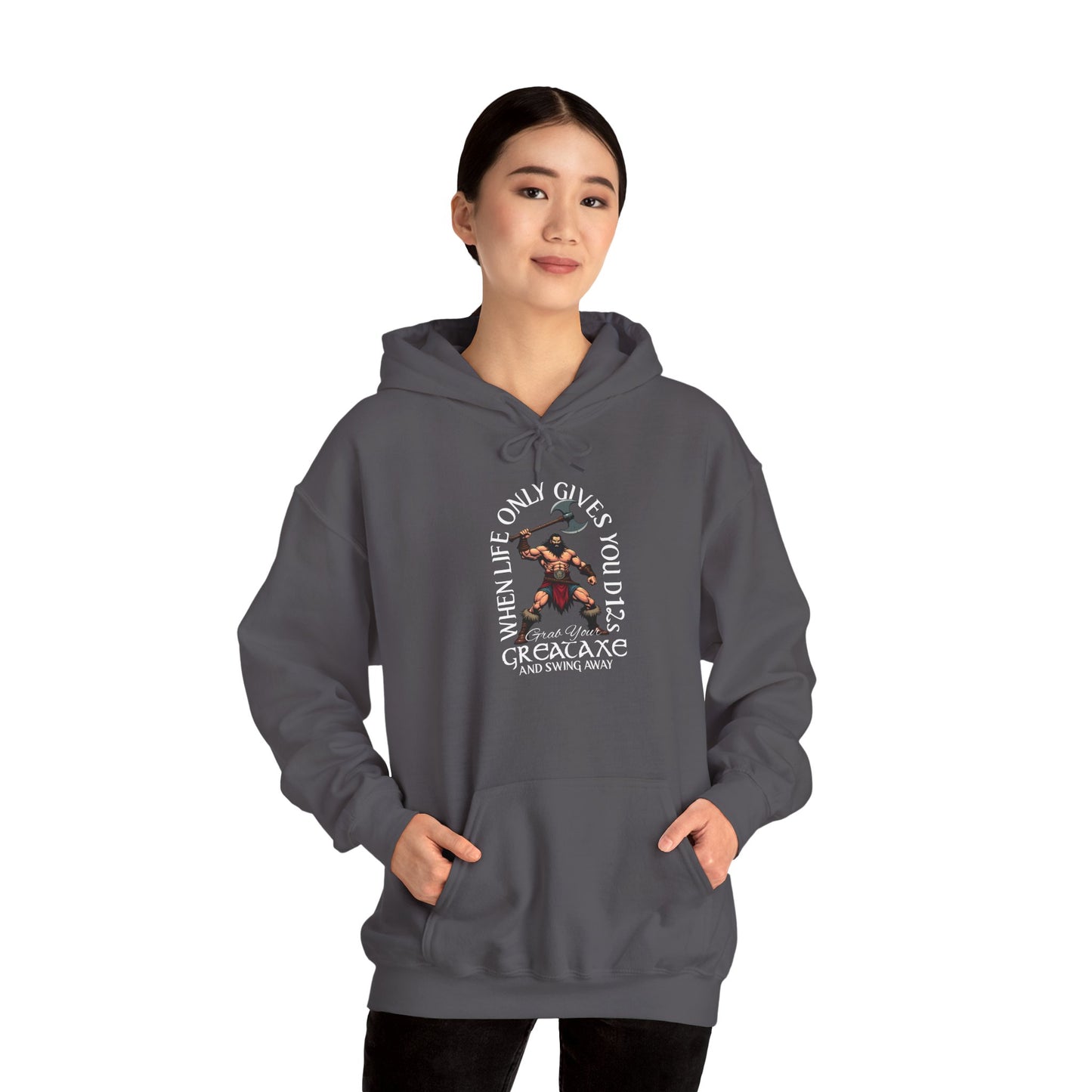 D12 Swing Away - Heavy Blend™ Hooded Sweatshirt for Men and Women