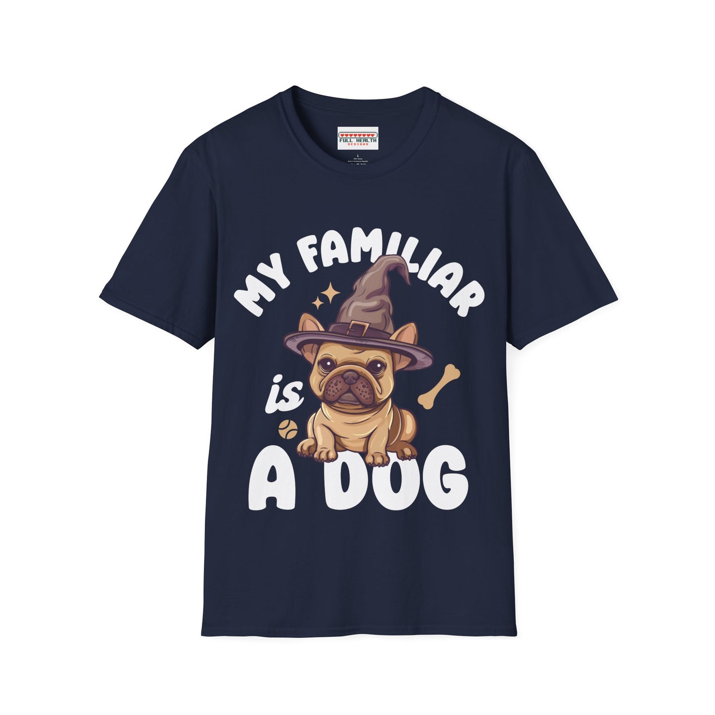 My Familiar is a Dog - Unisex Softstyle T-Shirt