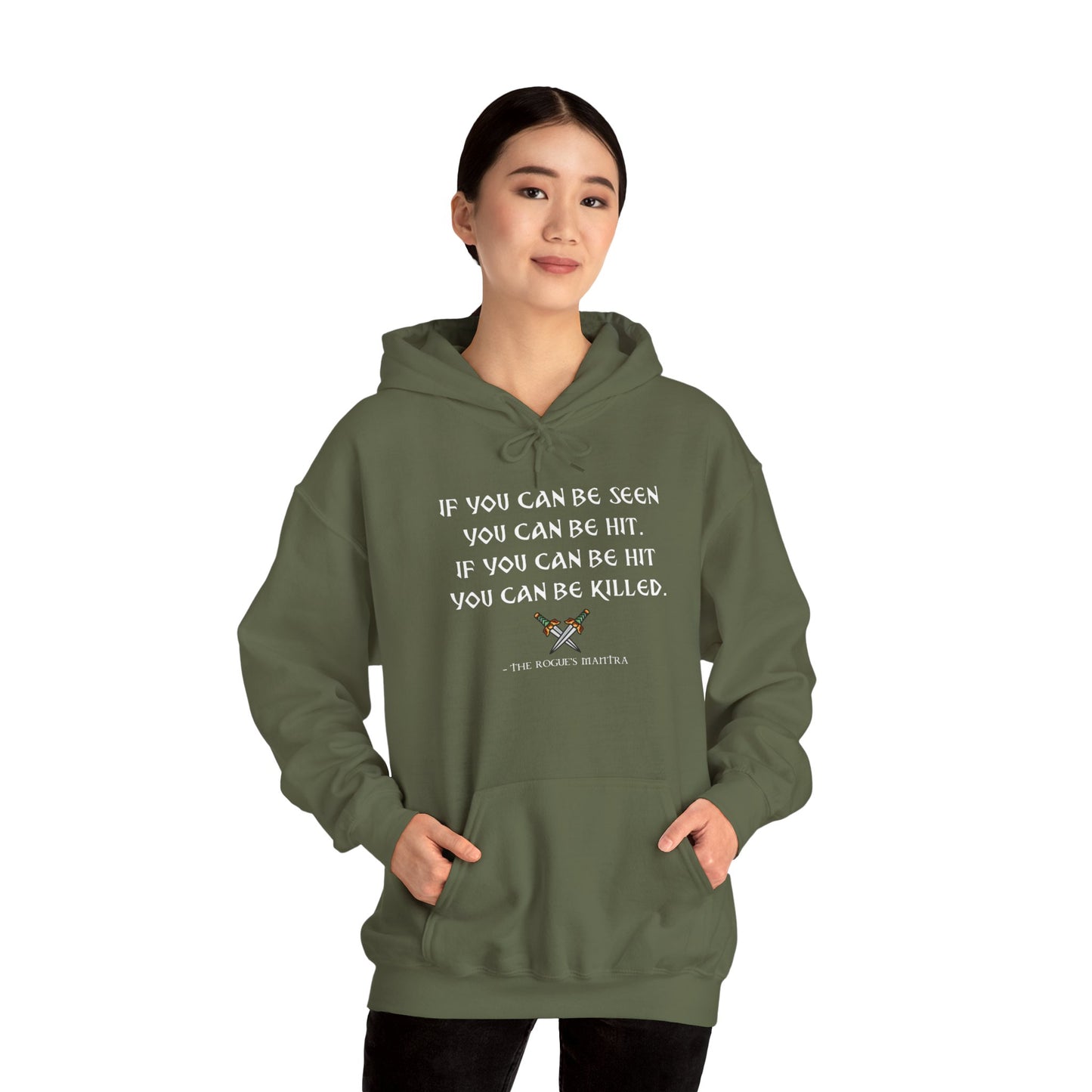 Rogue's Mantra - Heavy Blend™ Hoodie for Men or Women