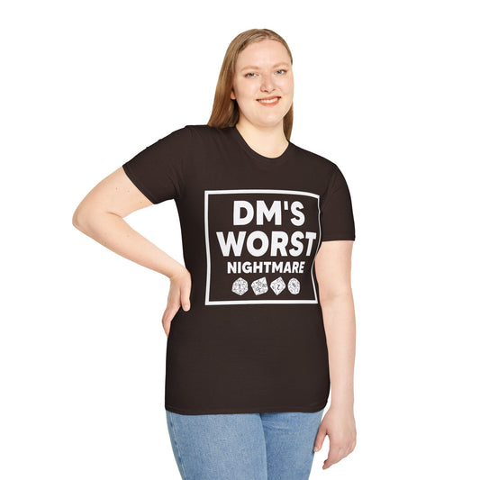 DM's Worst Nightmare - Softstyle T-Shirt for Men and Women Printify