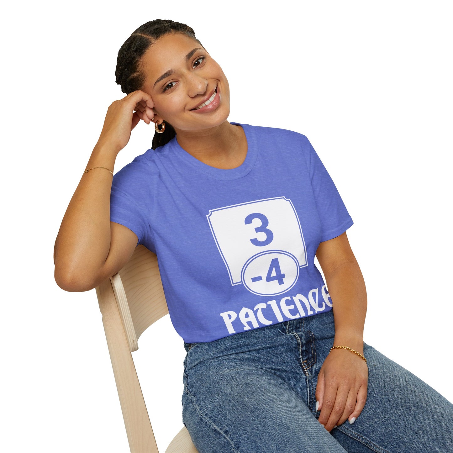 Patience is My Dump Stat - Softstyle T-Shirt for Men and Women