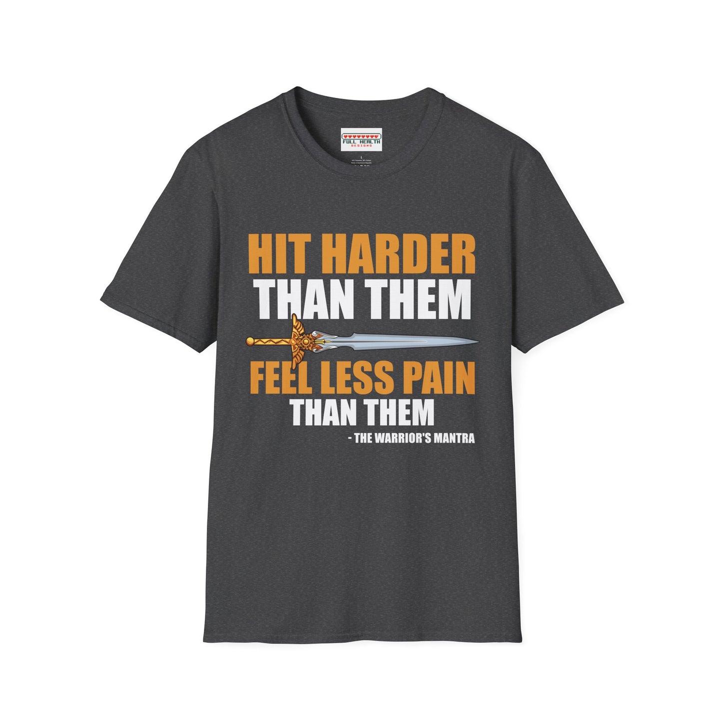 Warrior Mantra - Softstyle T-Shirt for Men and Women