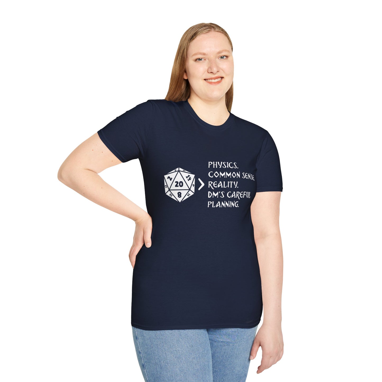 Natural 20 is Greater Than - Unisex Softstyle T-Shirt
