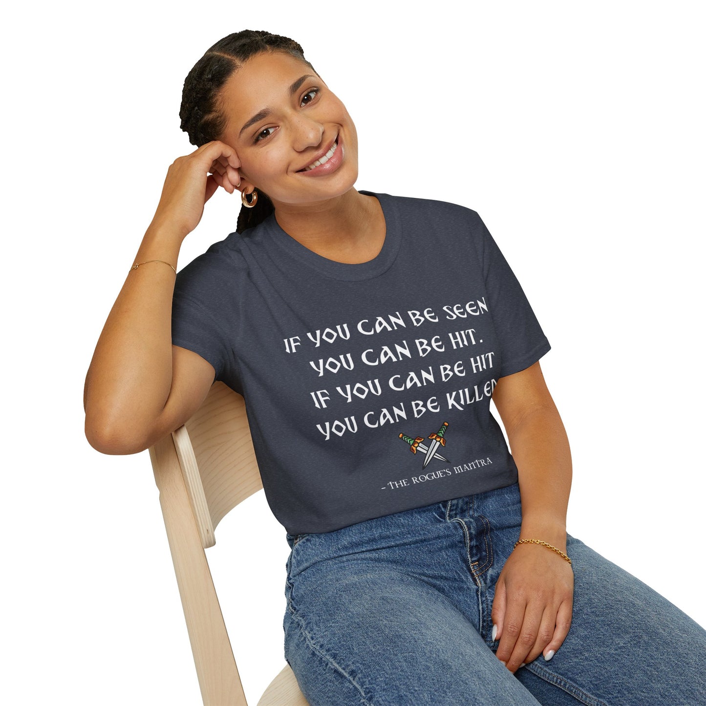 Rogue's Mantra - Softstyle T-Shirt for Men and Women