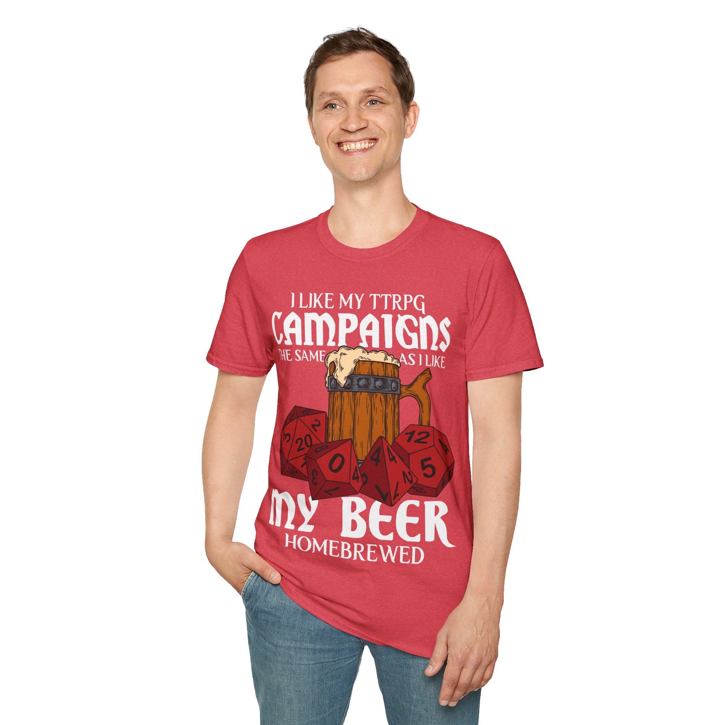 Homebrewed - Softstyle T-Shirt for Men and Women