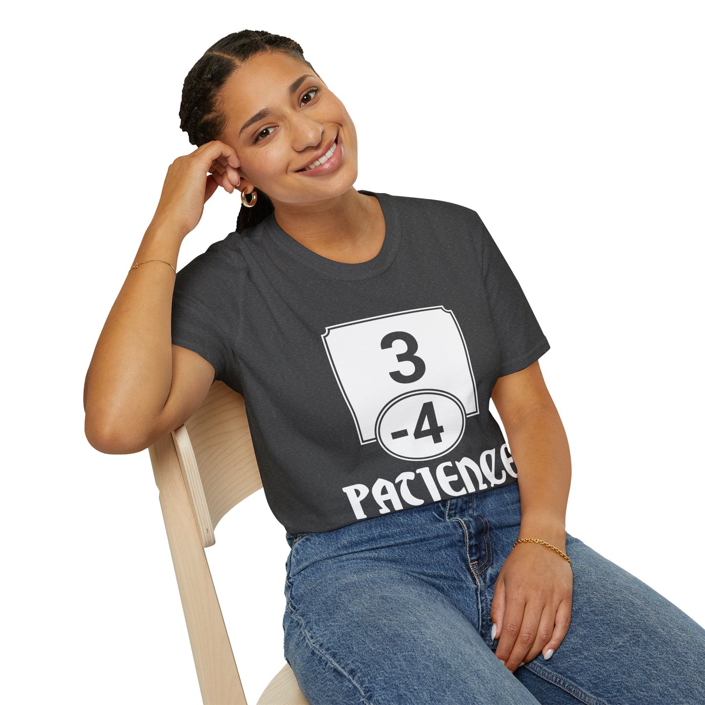 Patience is My Dump Stat - Softstyle T-Shirt for Men and Women
