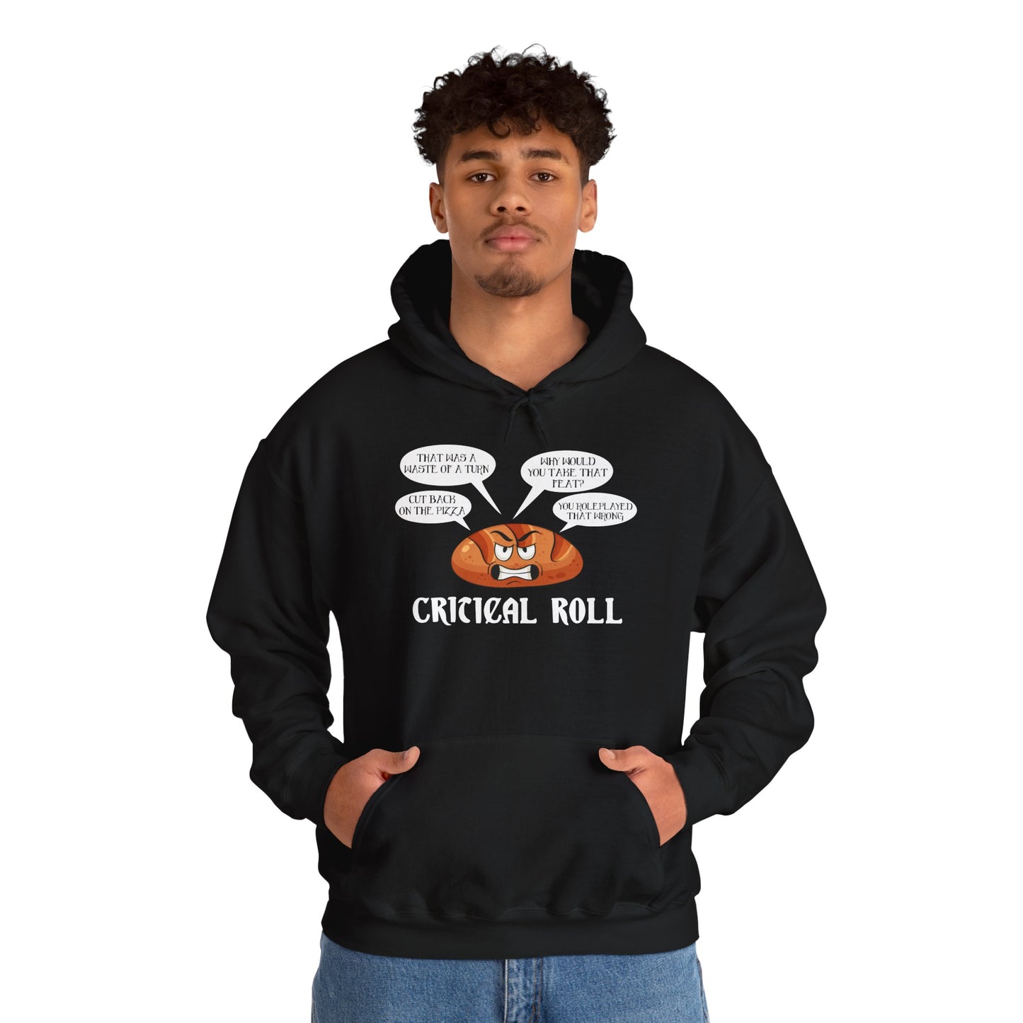 Critical Roll - Heavy Blend™ Hooded Sweatshirt for Men and Women