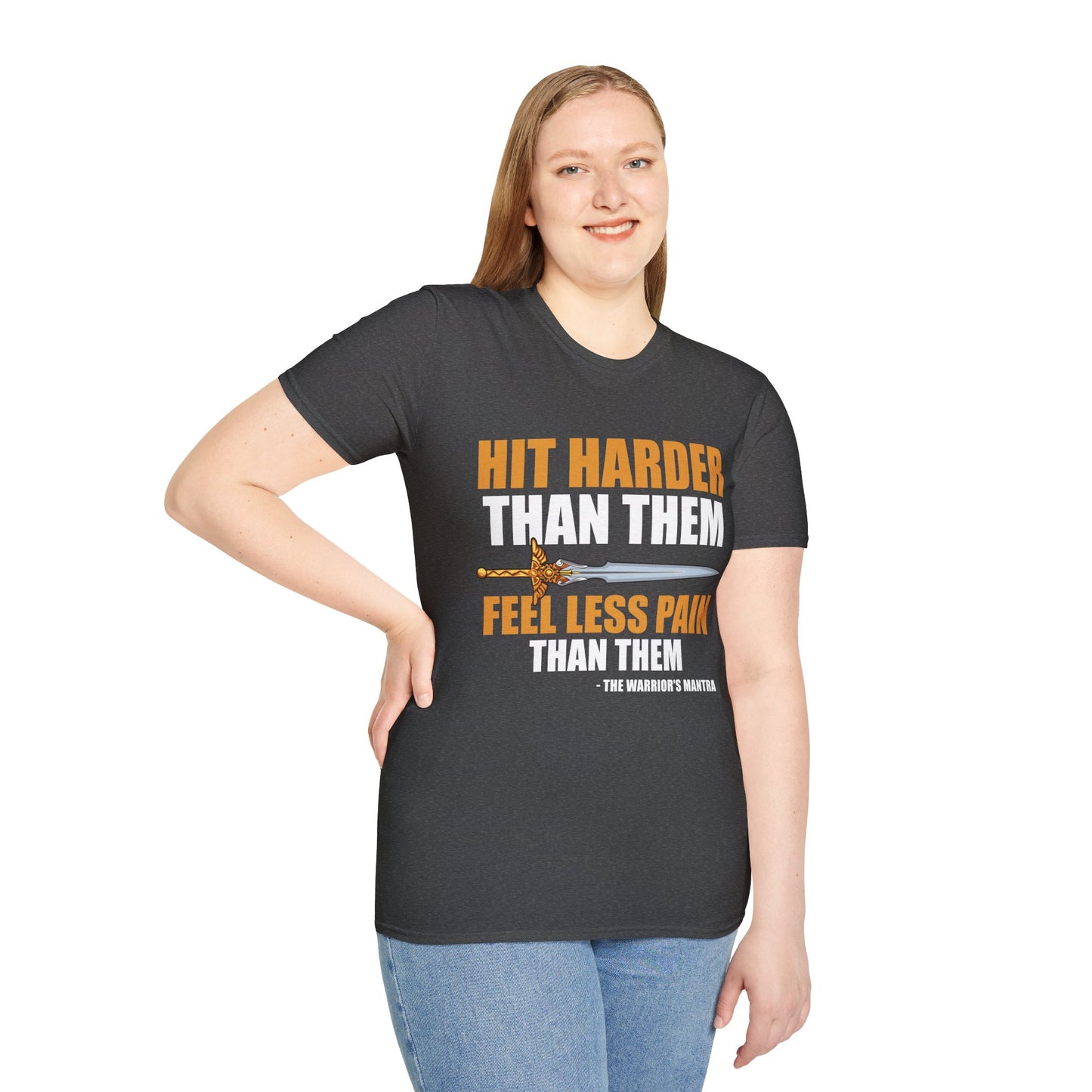 Warrior Mantra - Softstyle T-Shirt for Men and Women