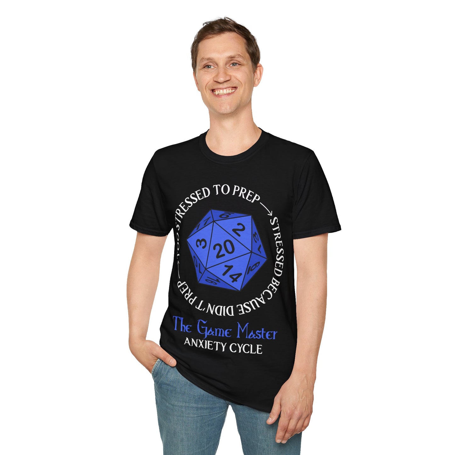 The GM Anxiety Cycle - Softstyle T-Shirt for Men and Women