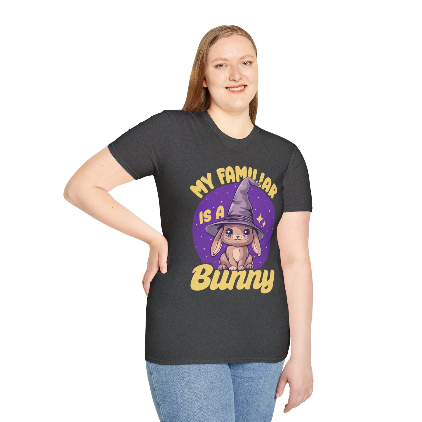 My Familiar is a Bunny - Softstyle T-Shirt for Men and Women