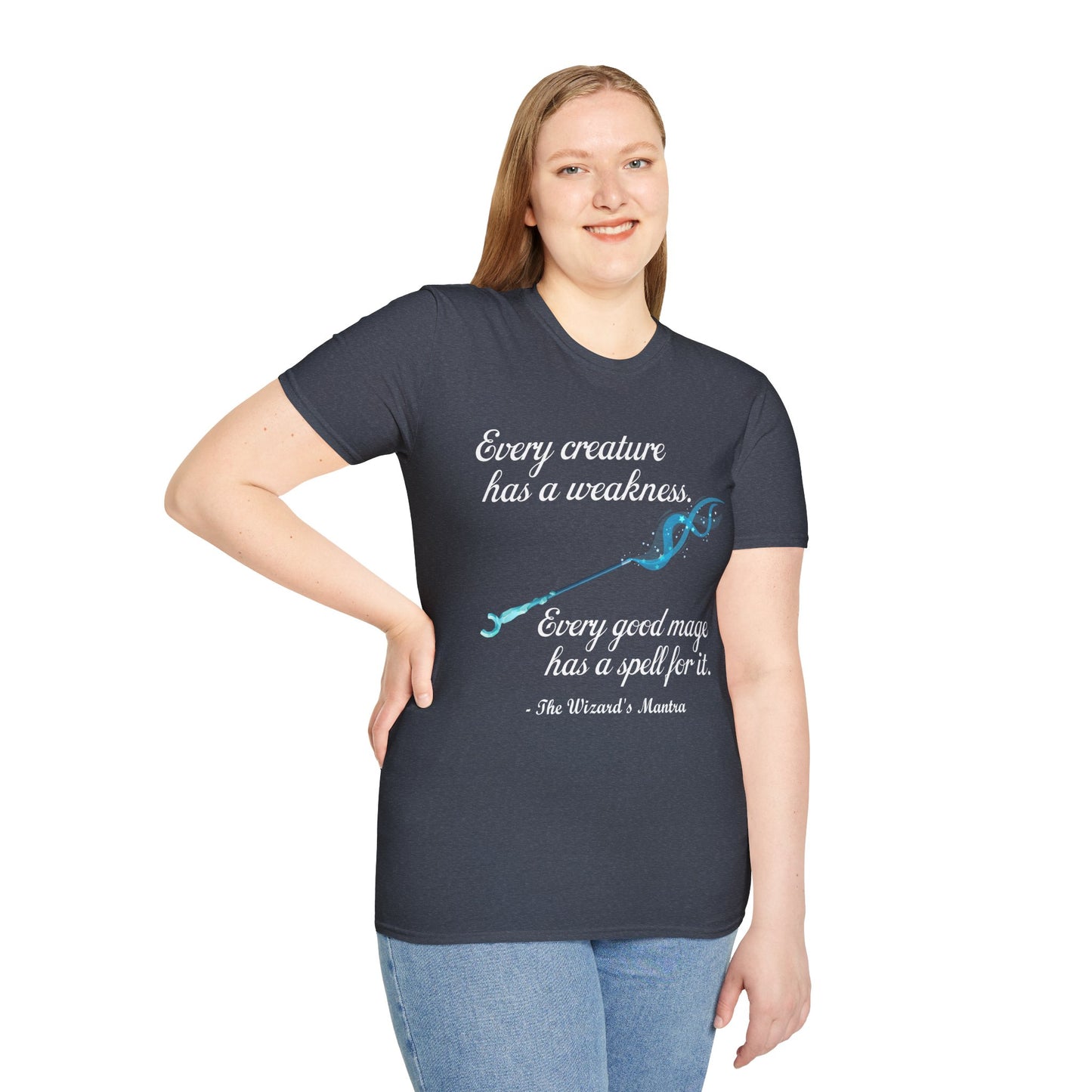 Wizard's Mantra - Softstyle T-Shirt for Men and Women