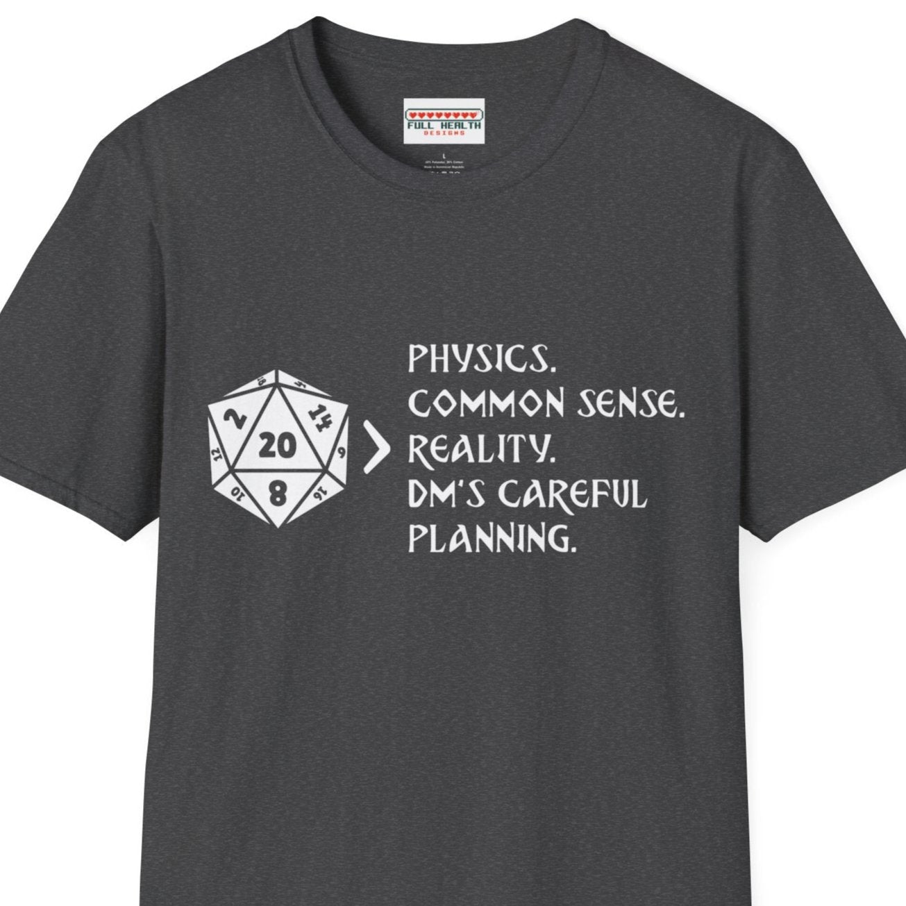 Natural 20 is Greater Than - Unisex Softstyle T-Shirt
