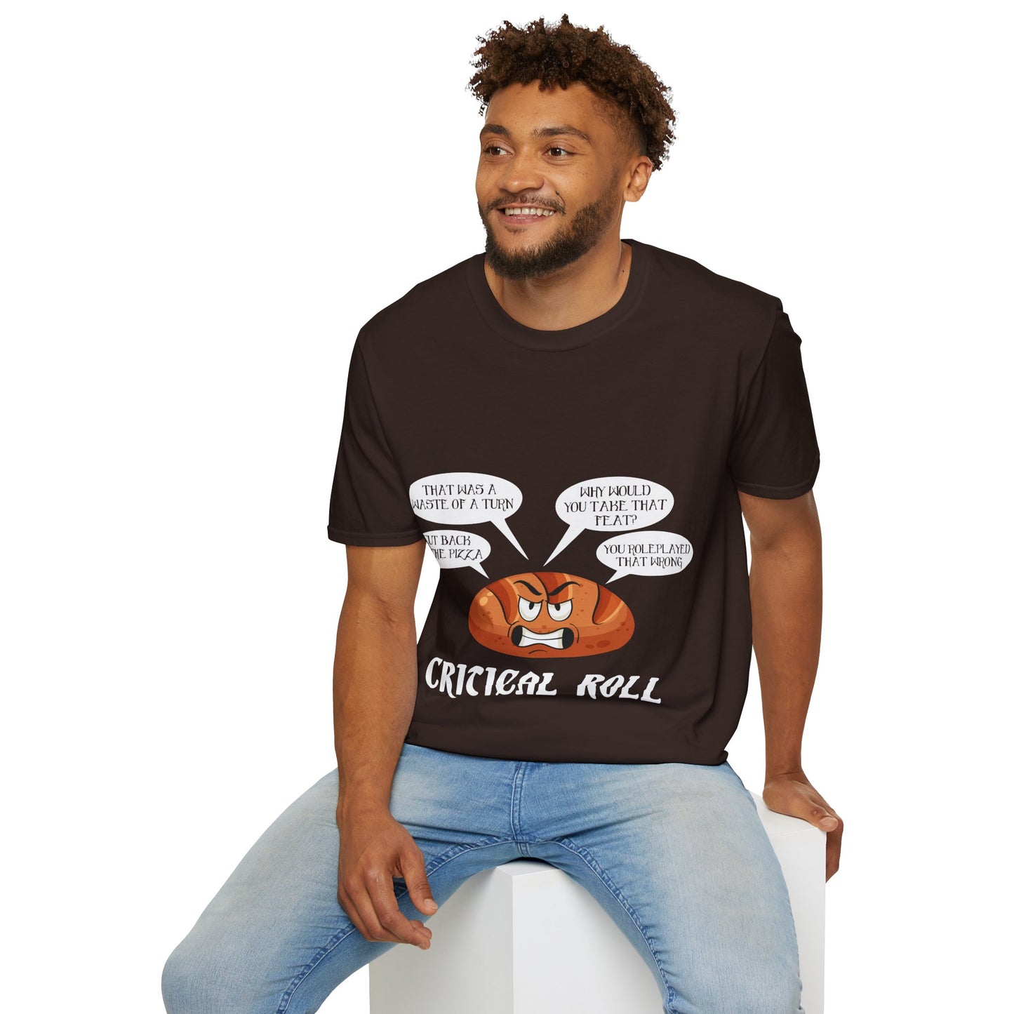 Critical Roll - Softstyle T-Shirt for Men and Women