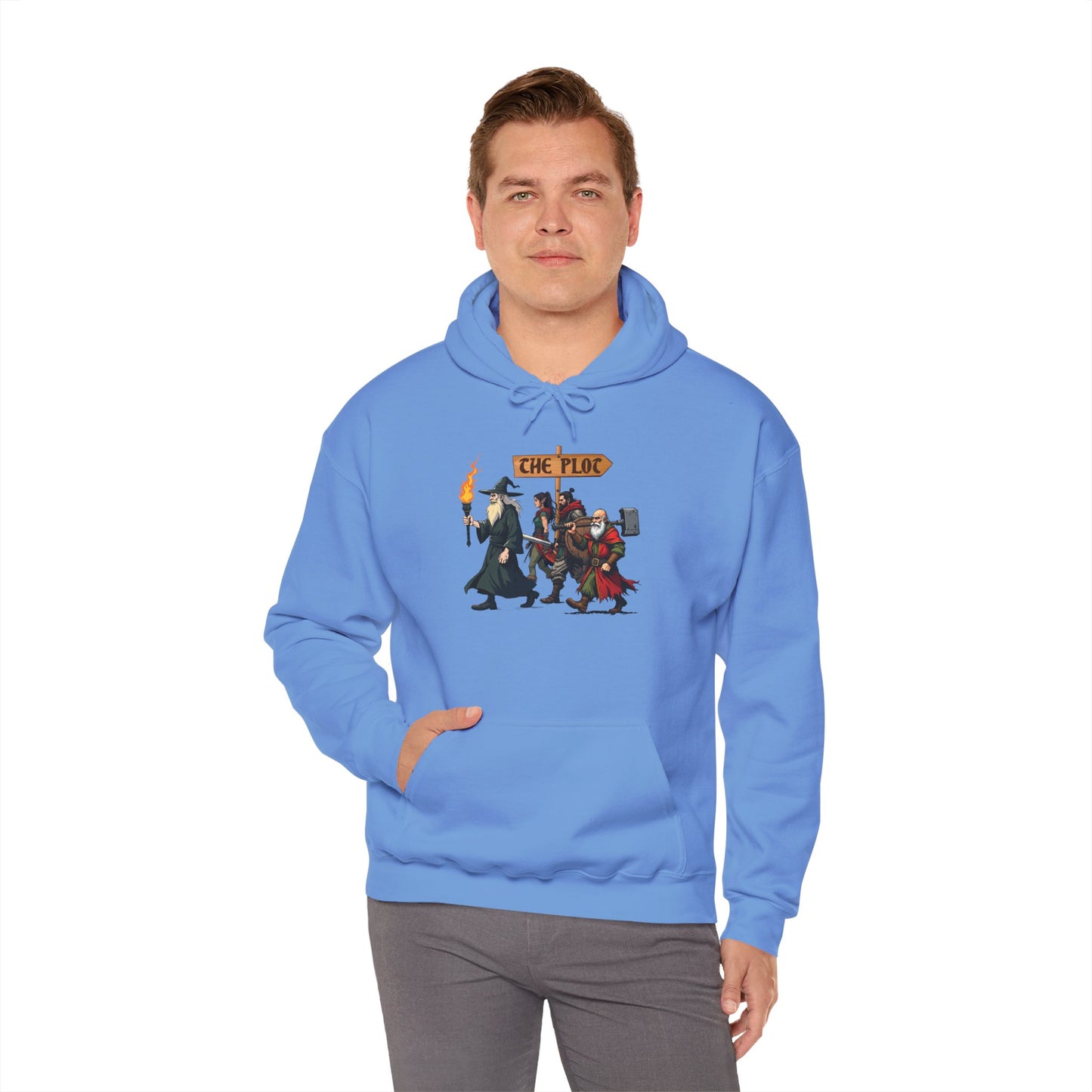 Missing the Plot - Heavy Blend™ Hooded Sweatshirt for Men and Women