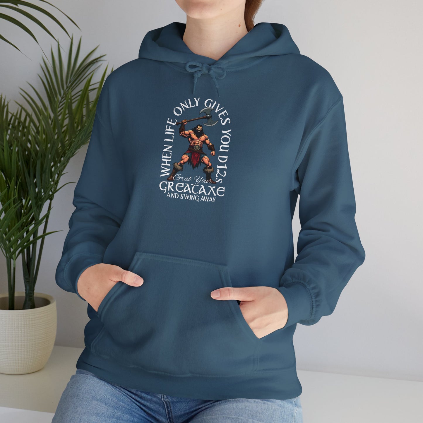 D12 Swing Away - Heavy Blend™ Hooded Sweatshirt for Men and Women