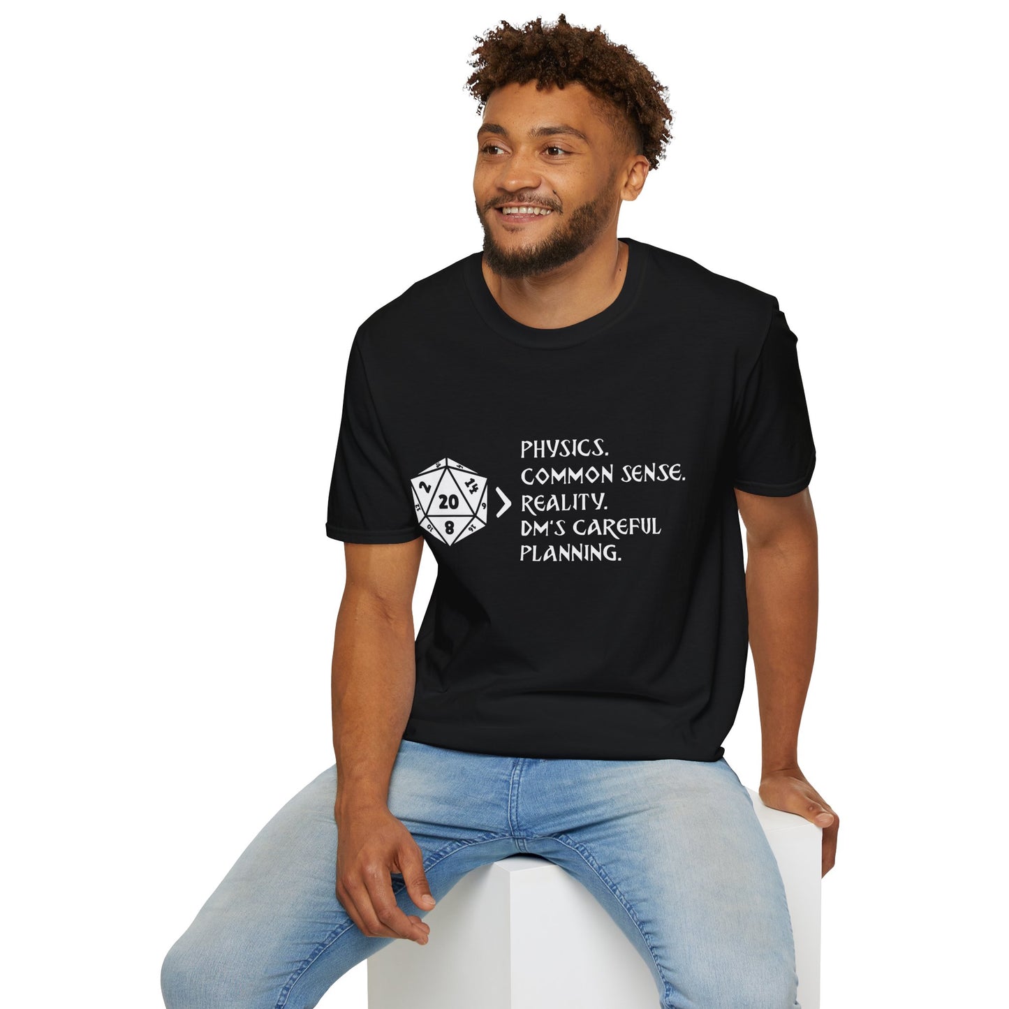 Natural 20 is Greater Than - Unisex Softstyle T-Shirt