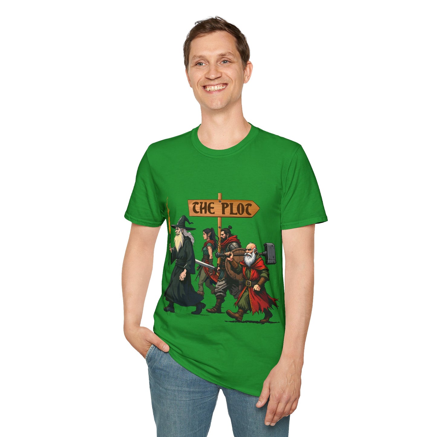 Missing the Plot - Softstyle T-Shirt for Men and Women