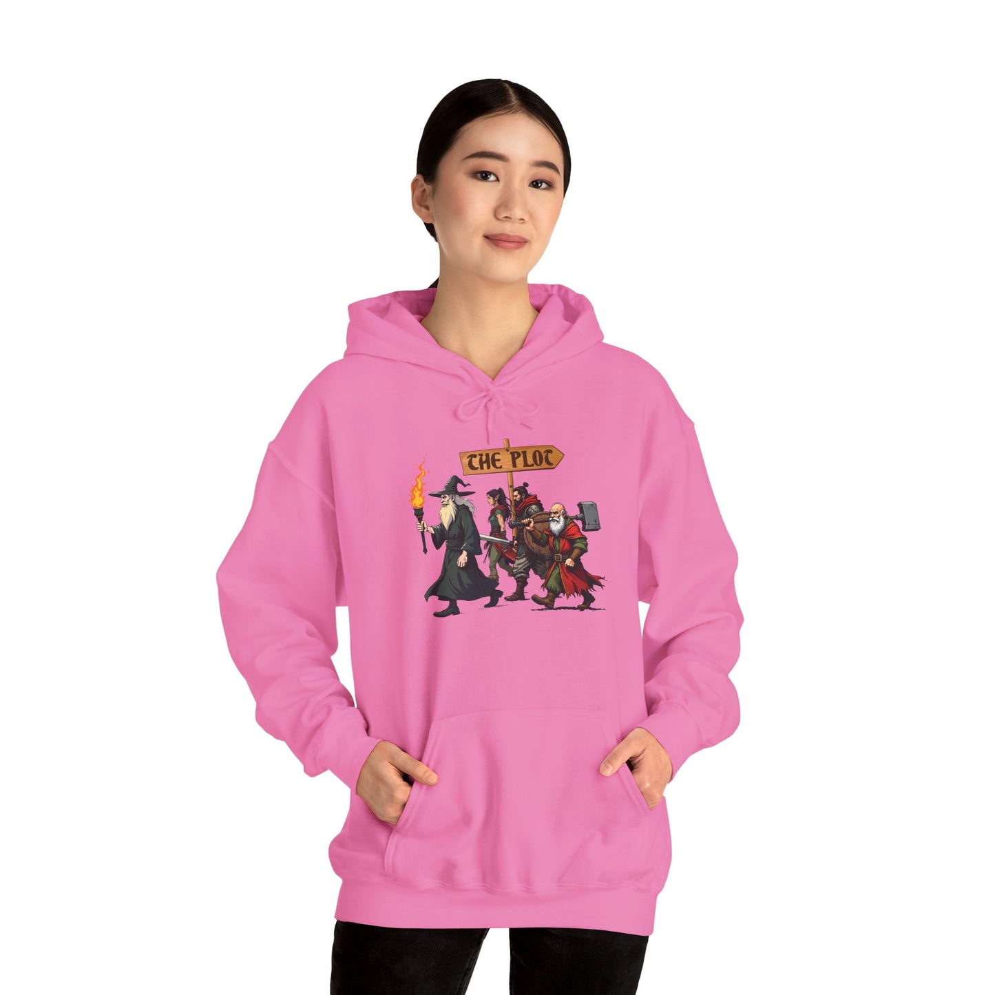 Missing the Plot - Heavy Blend™ Hooded Sweatshirt for Men and Women
