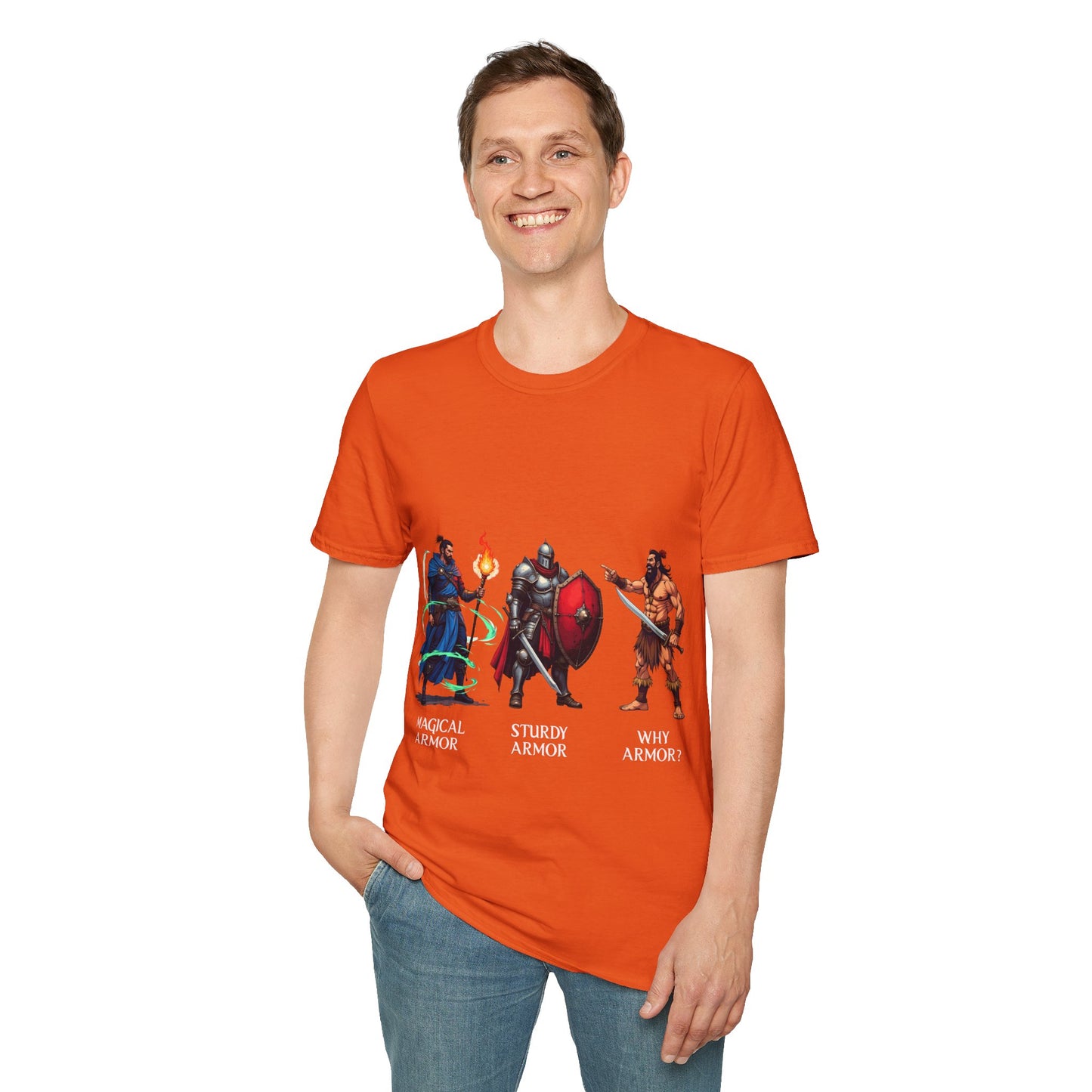 Class Armor Comparison - Softstyle T-Shirt for Men and Women