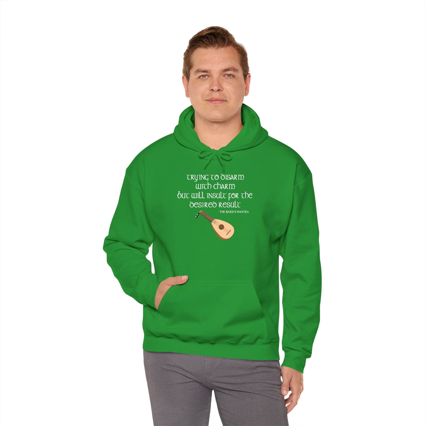 Bard Mantra - Heavy Blend™ Hooded Sweatshirt for Men and Women