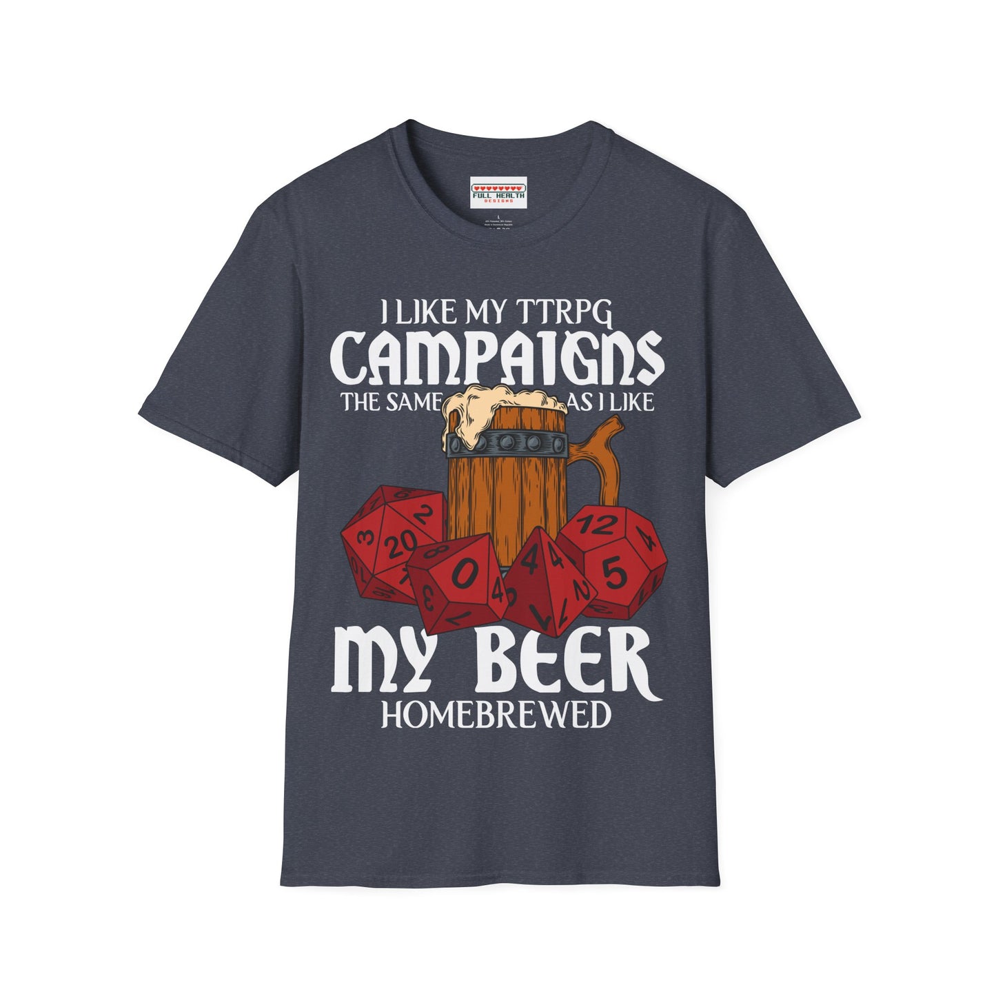 Homebrewed - Softstyle T-Shirt for Men and Women