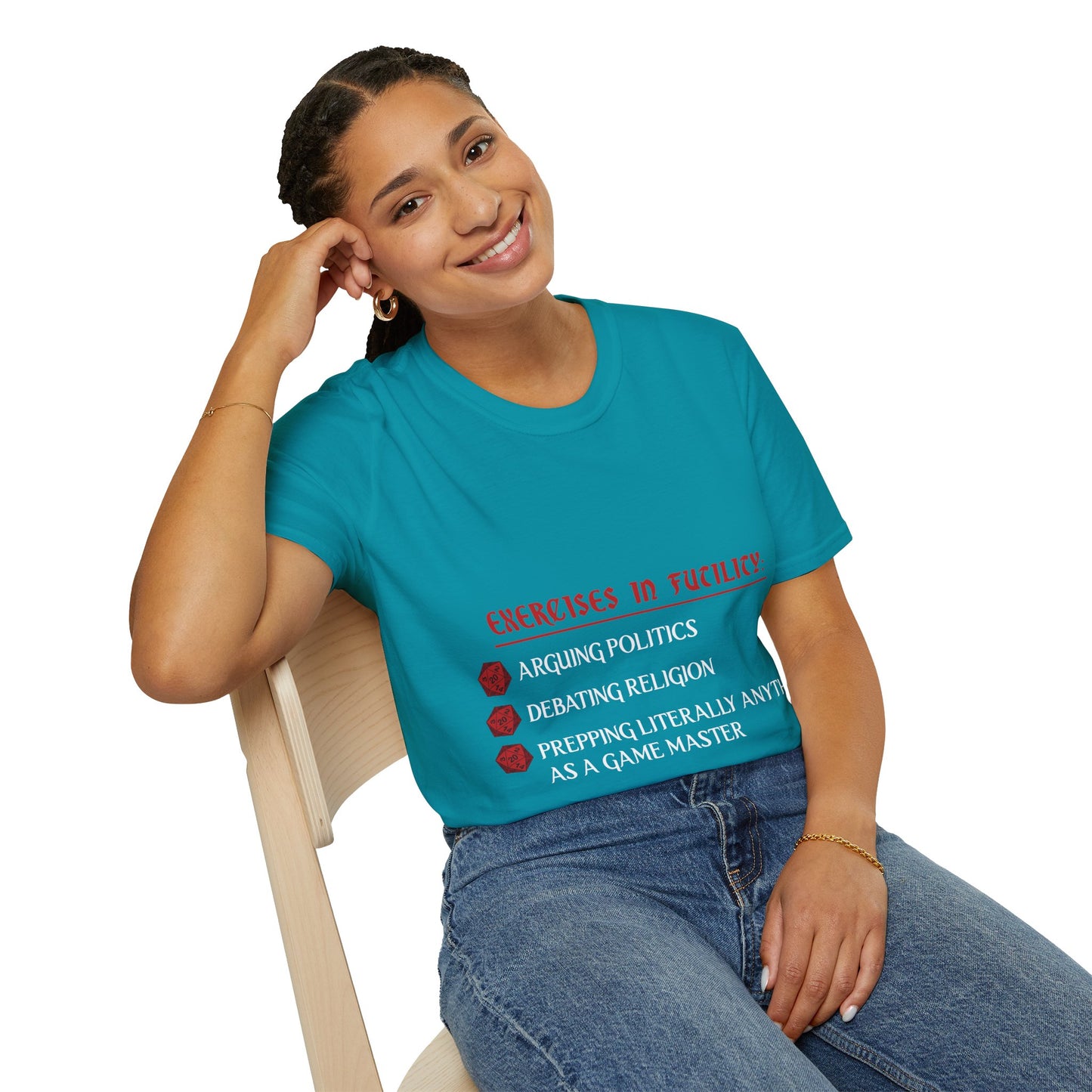 Exercises in Futility - Softstyle T-Shirt for Men and Women
