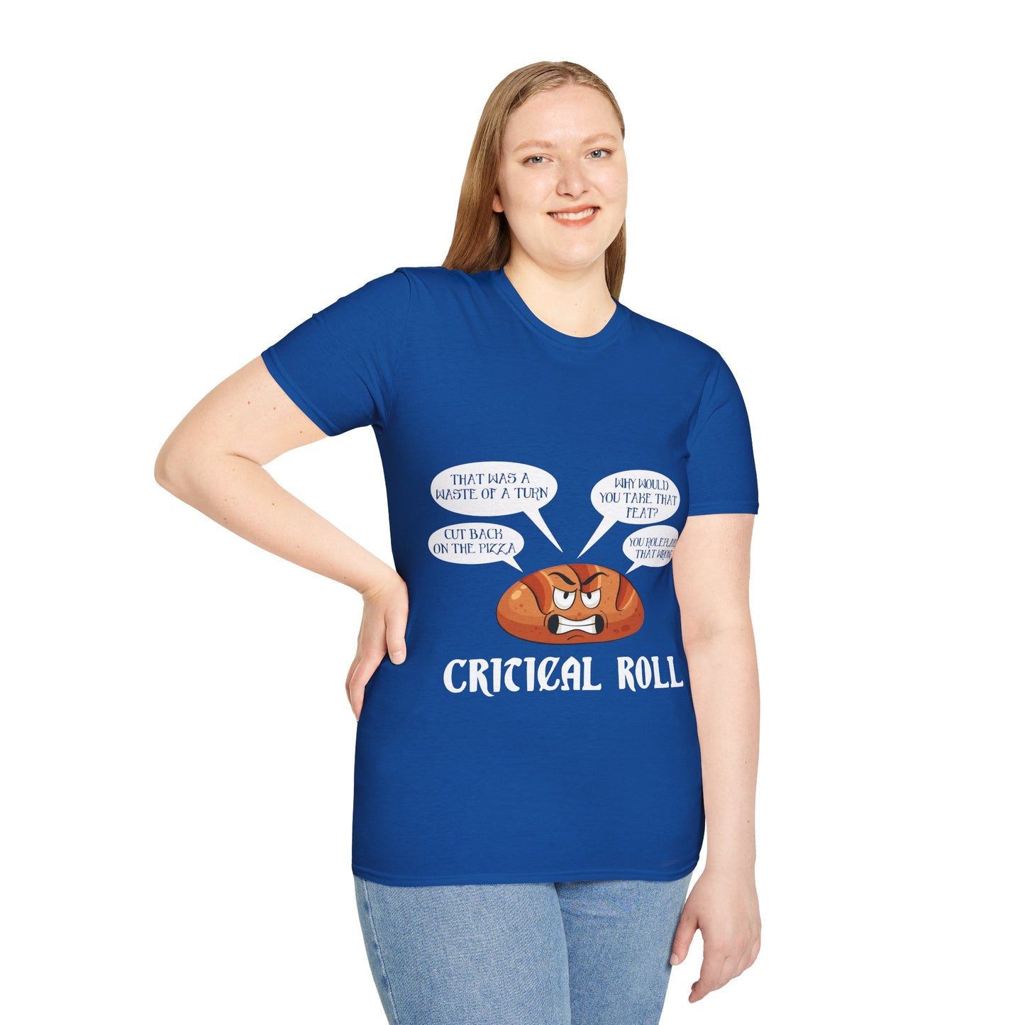 Critical Roll - Softstyle T-Shirt for Men and Women