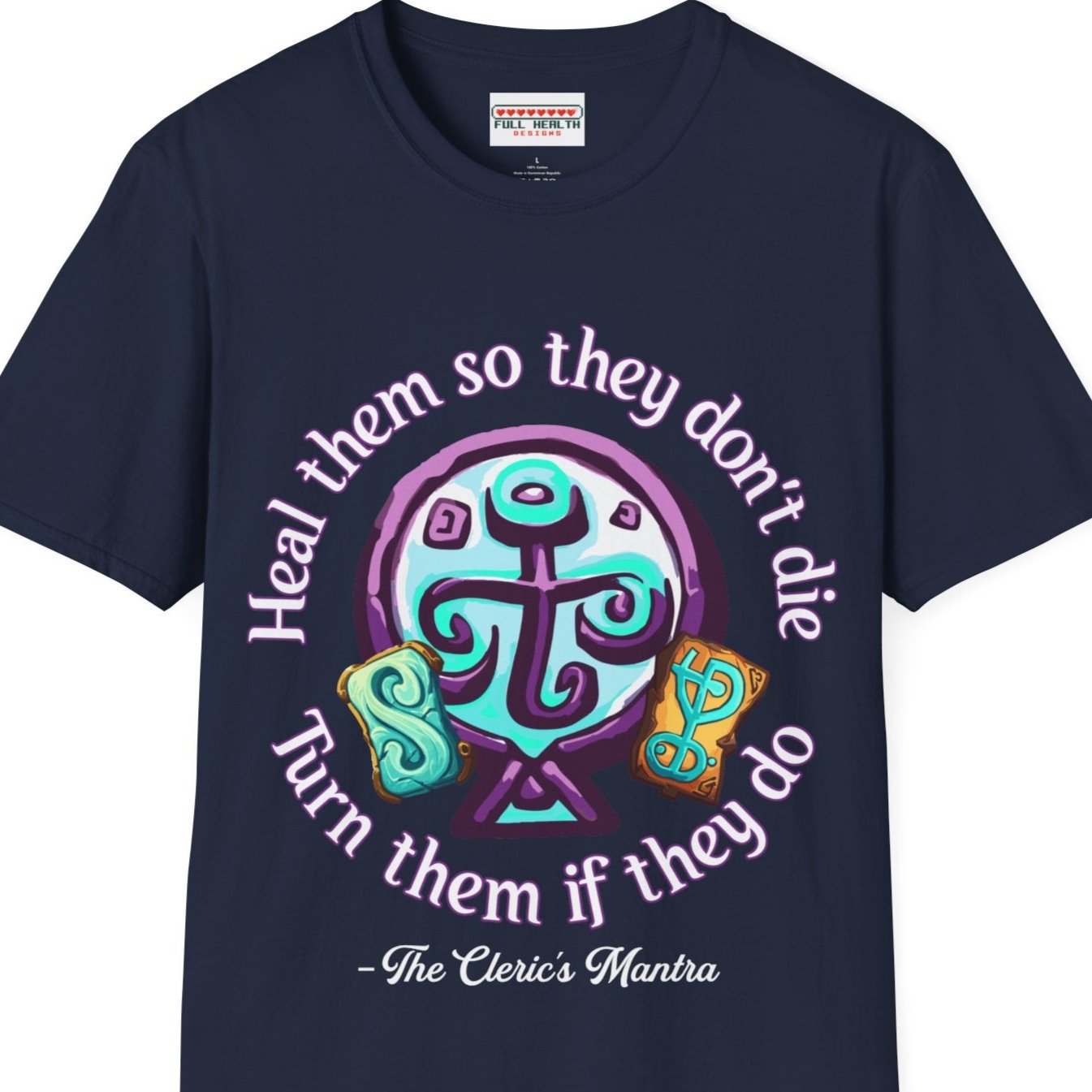 Cleric's Mantra - Softstyle T-Shirt for Men and Women
