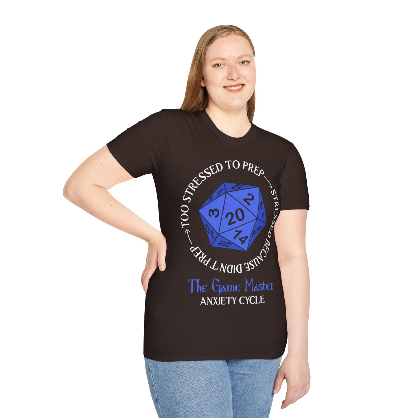 The GM Anxiety Cycle - Softstyle T-Shirt for Men and Women