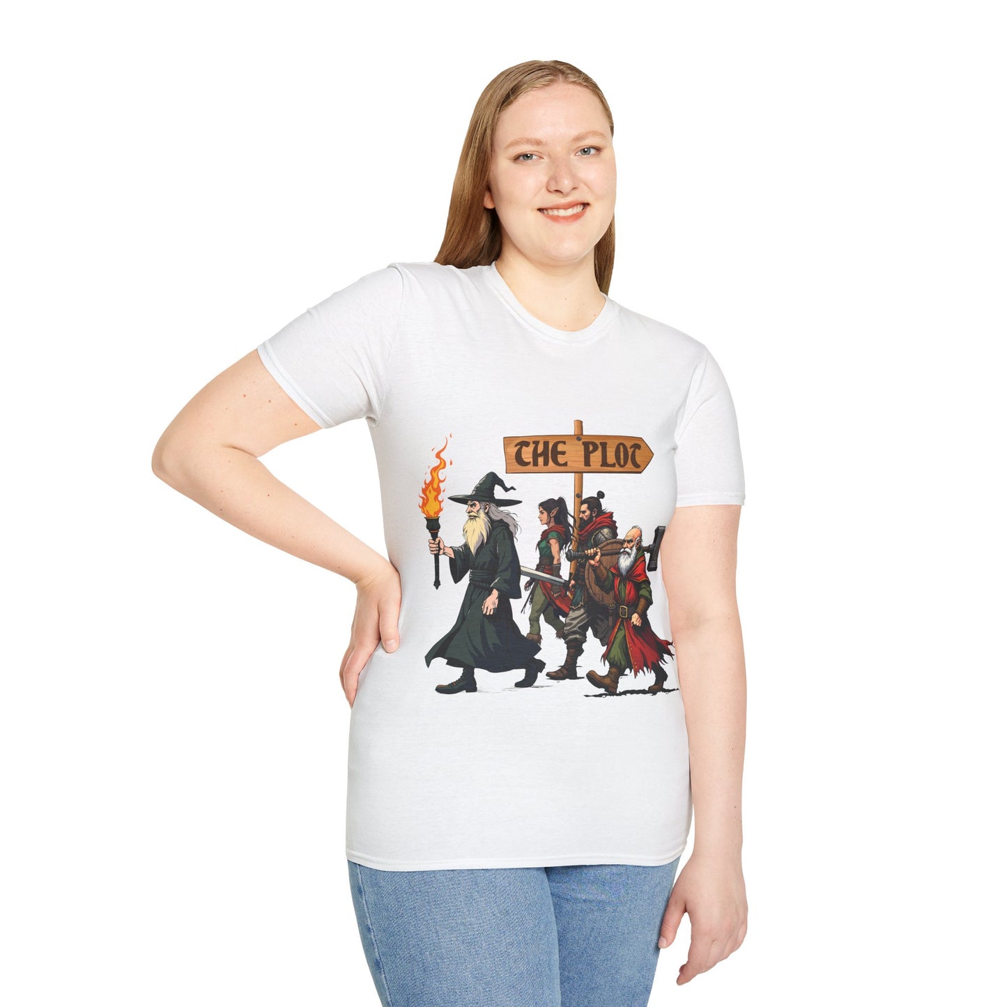 Missing the Plot - Softstyle T-Shirt for Men and Women