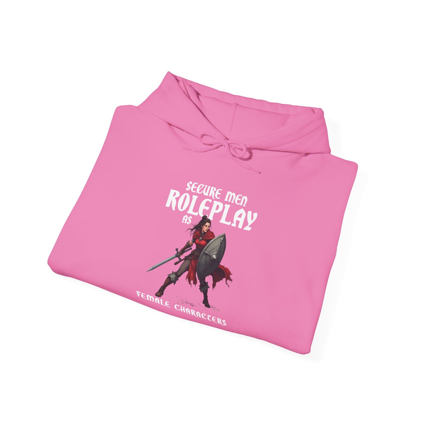 Secure Men Roleplay as Women - Heavy Blend™ Hooded Sweatshirt for Men and Women