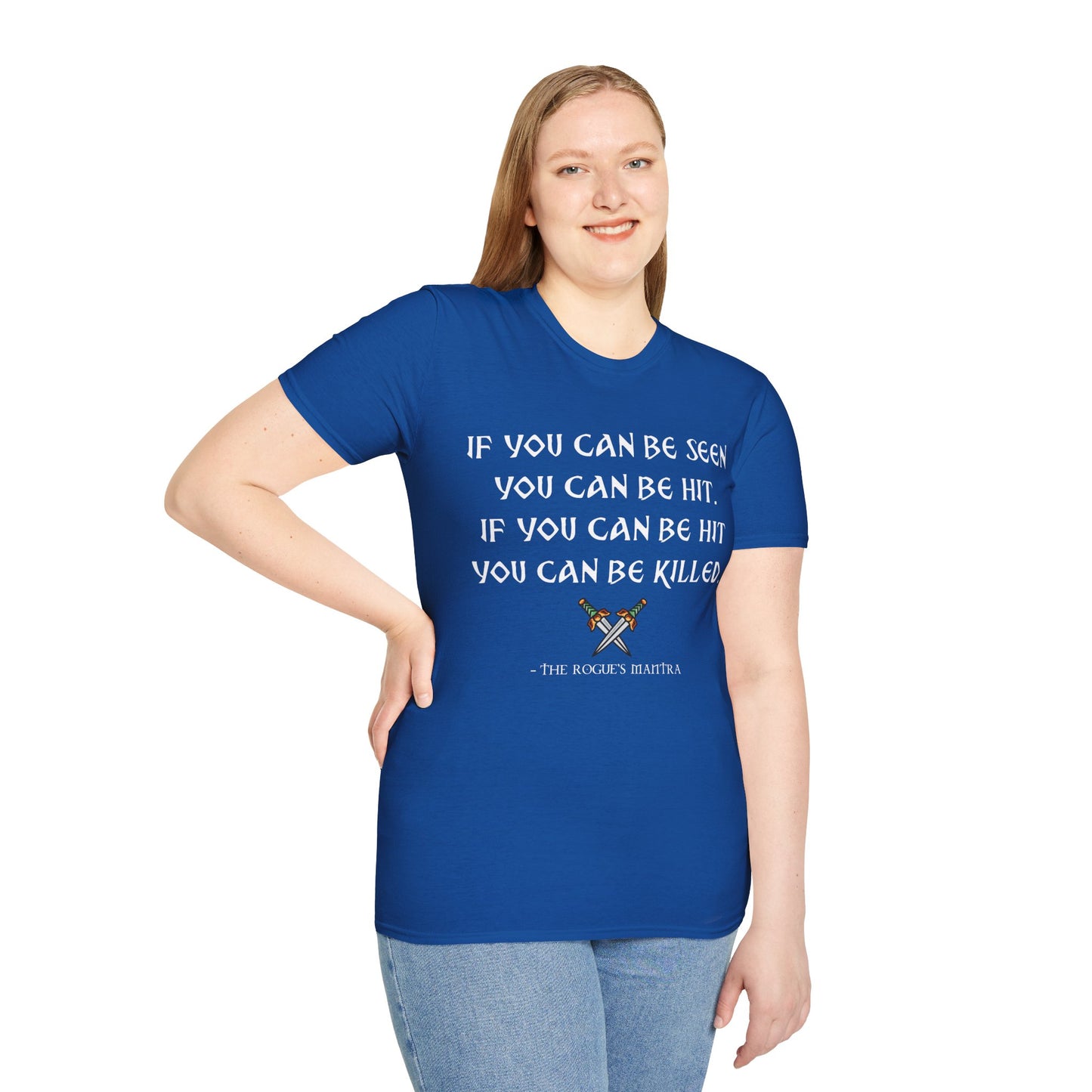 Rogue's Mantra - Softstyle T-Shirt for Men and Women