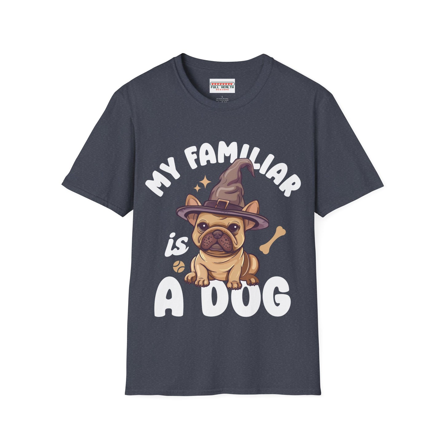 My Familiar is a Dog - Unisex Softstyle T-Shirt
