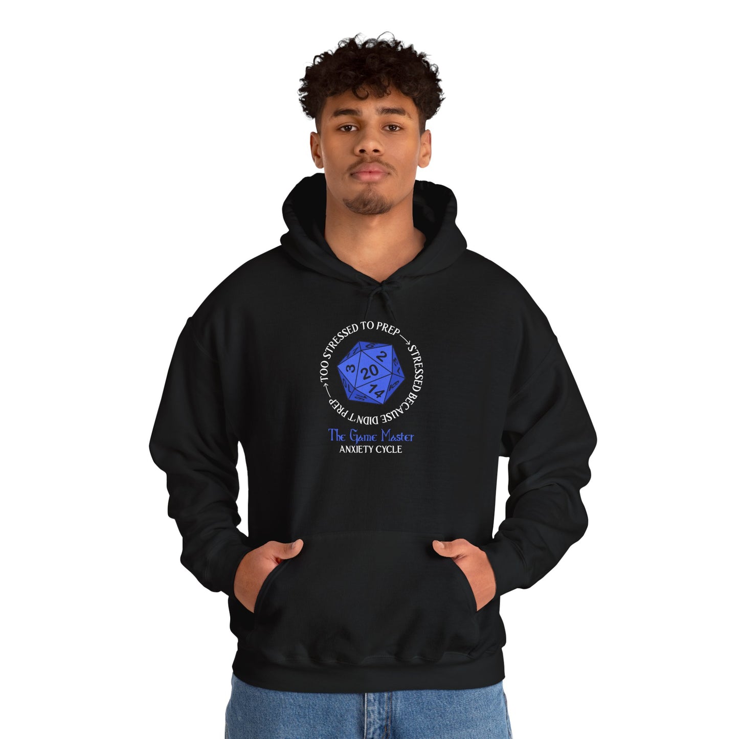 The GM Anxiety Cycle - Heavy Blend™ Hooded Sweatshirt for Men and Women