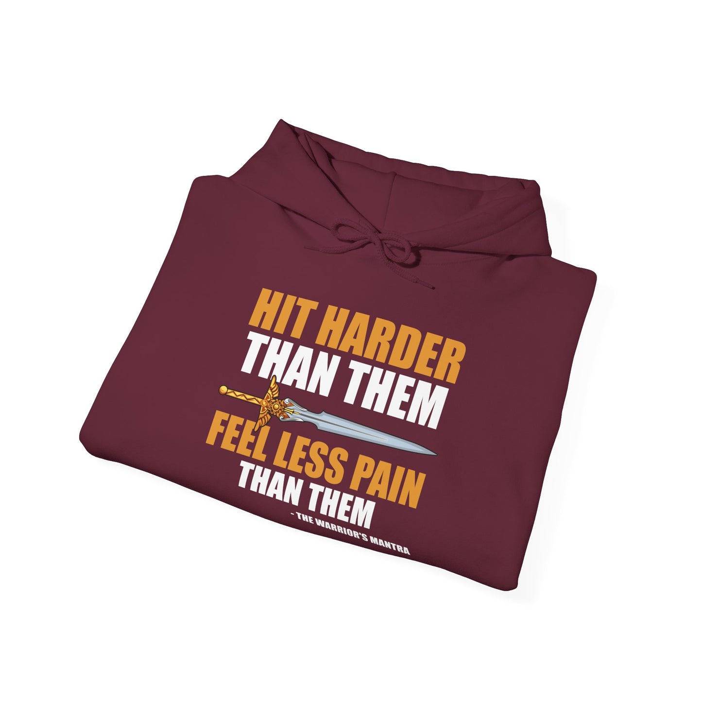 Warrior's Mantra - Heavy Blend™ Hoodie for Men and Women