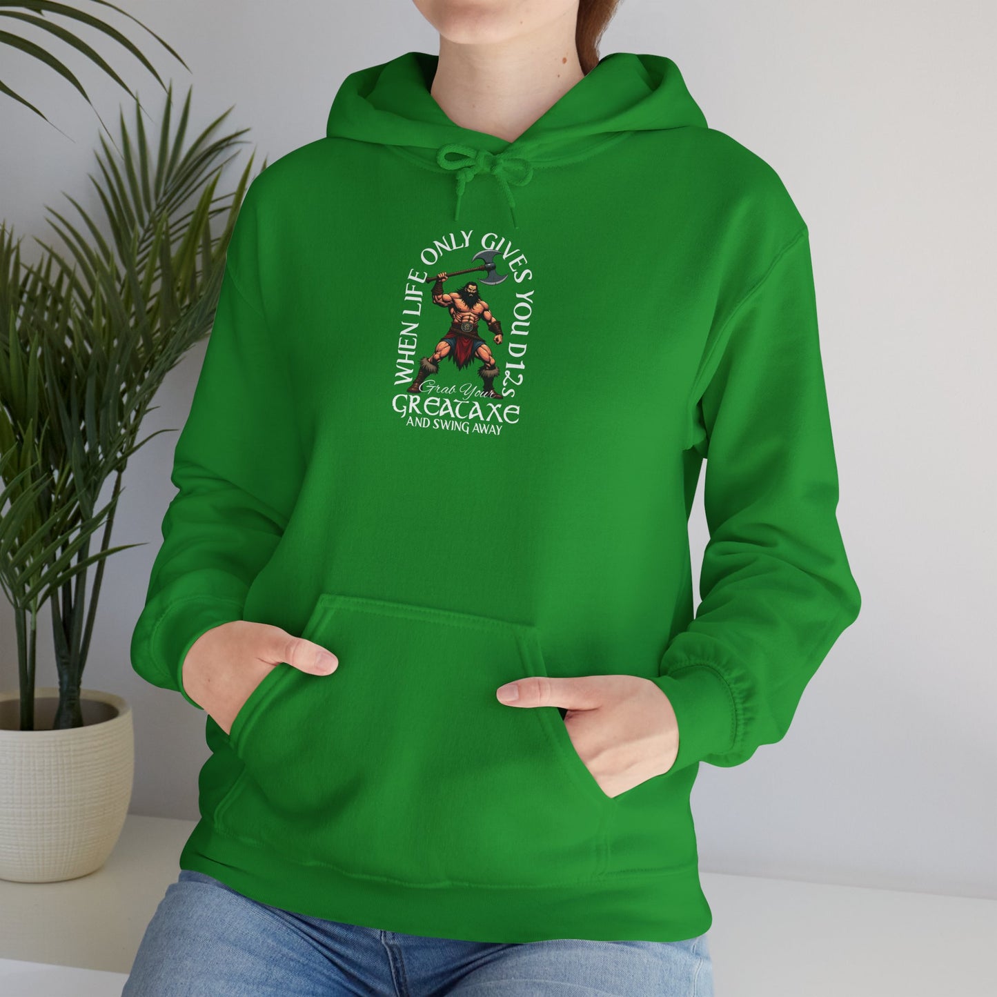 D12 Swing Away - Heavy Blend™ Hooded Sweatshirt for Men and Women