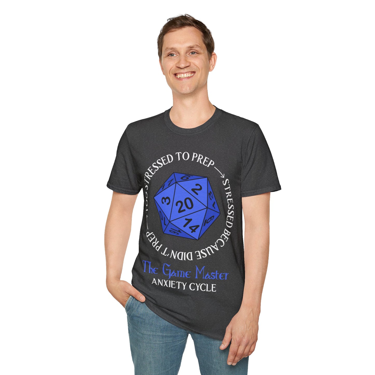 The GM Anxiety Cycle - Softstyle T-Shirt for Men and Women