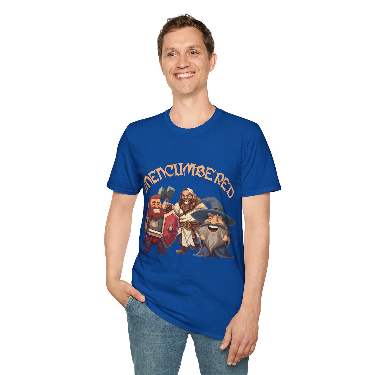 Unencumbered - Softstyle T-Shirt for Men and Women