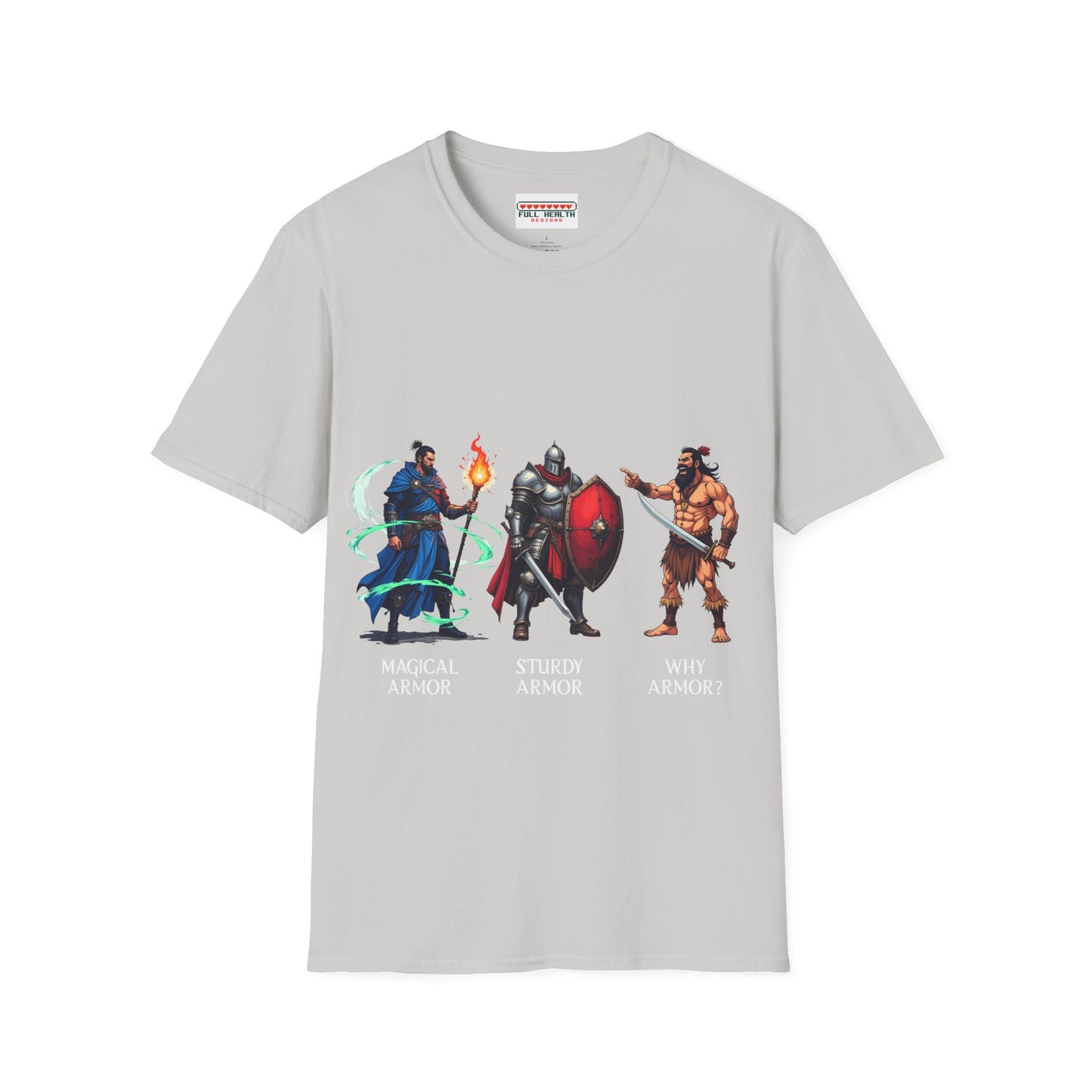Class Armor Comparison - Softstyle T-Shirt for Men and Women
