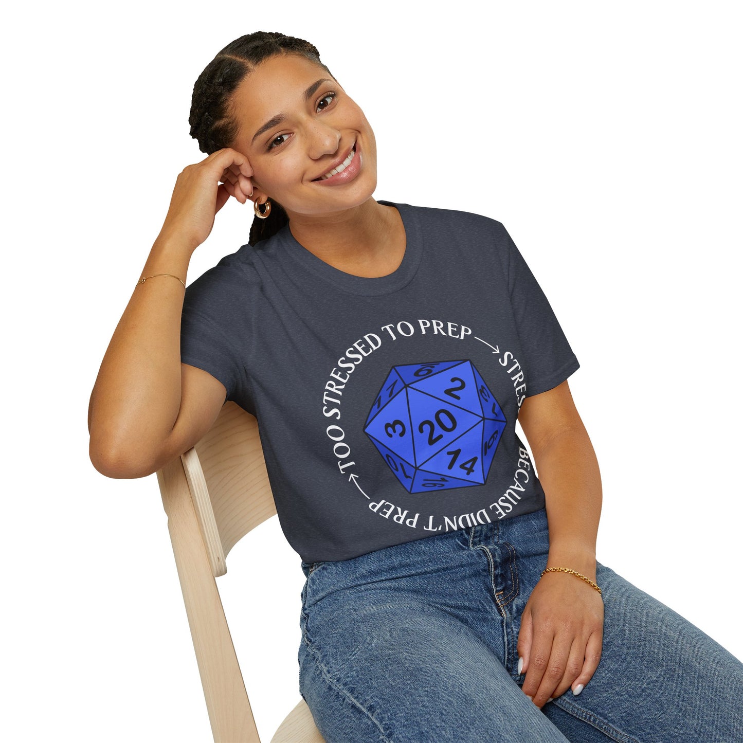 The GM Anxiety Cycle - Softstyle T-Shirt for Men and Women