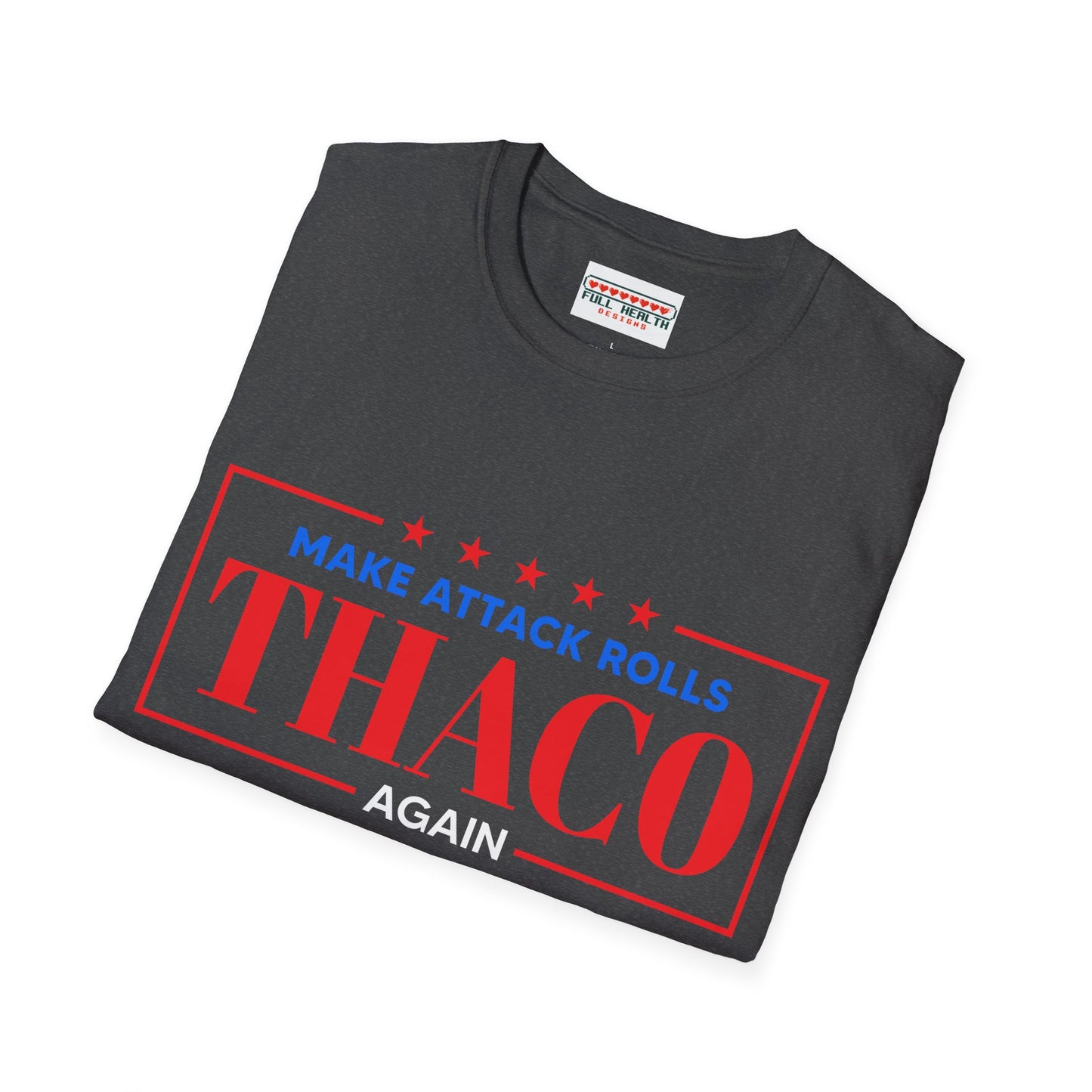 Make Attack Rolls THAC0 Again - Unisex Softstyle T-Shirt