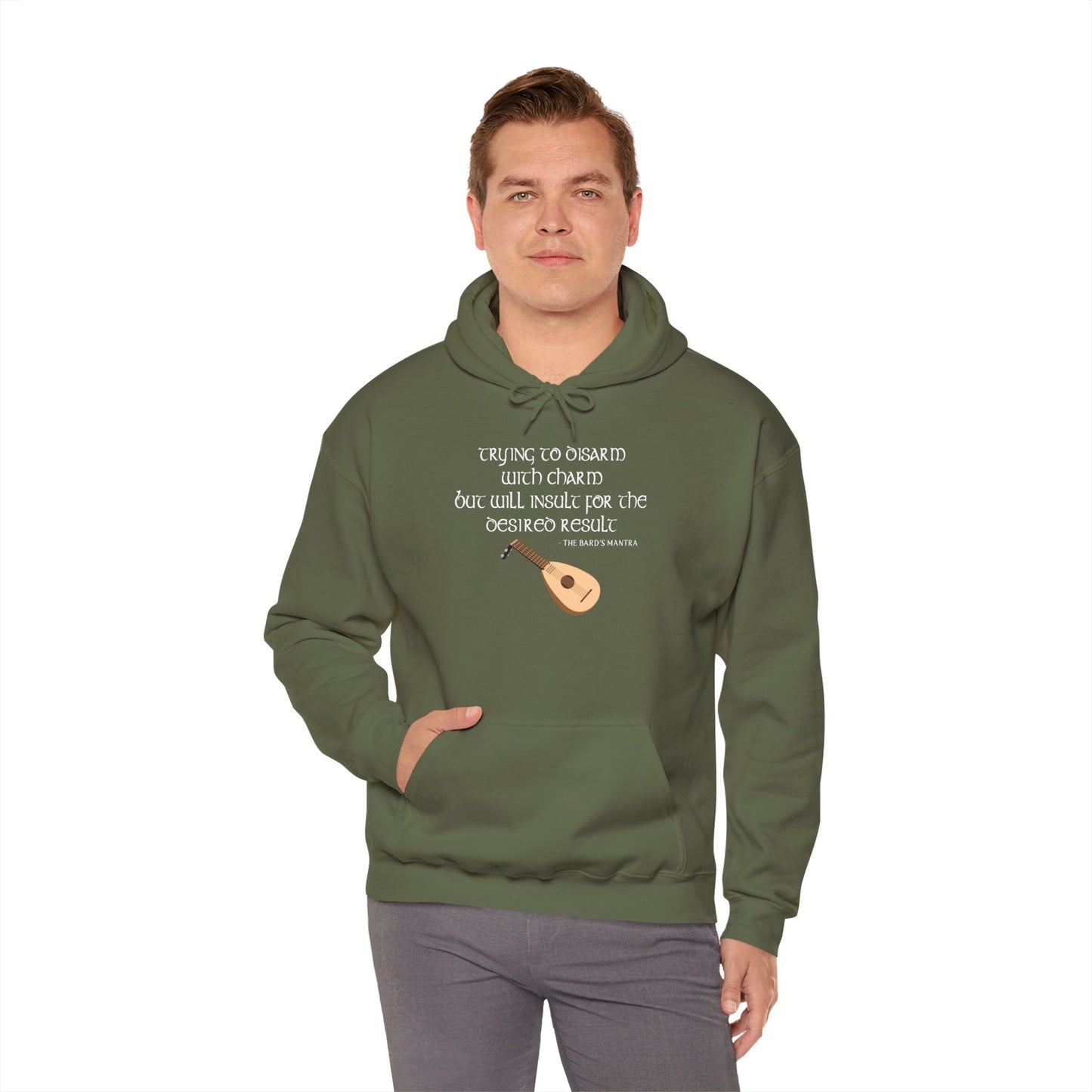 Bard Mantra - Heavy Blend™ Hooded Sweatshirt for Men and Women
