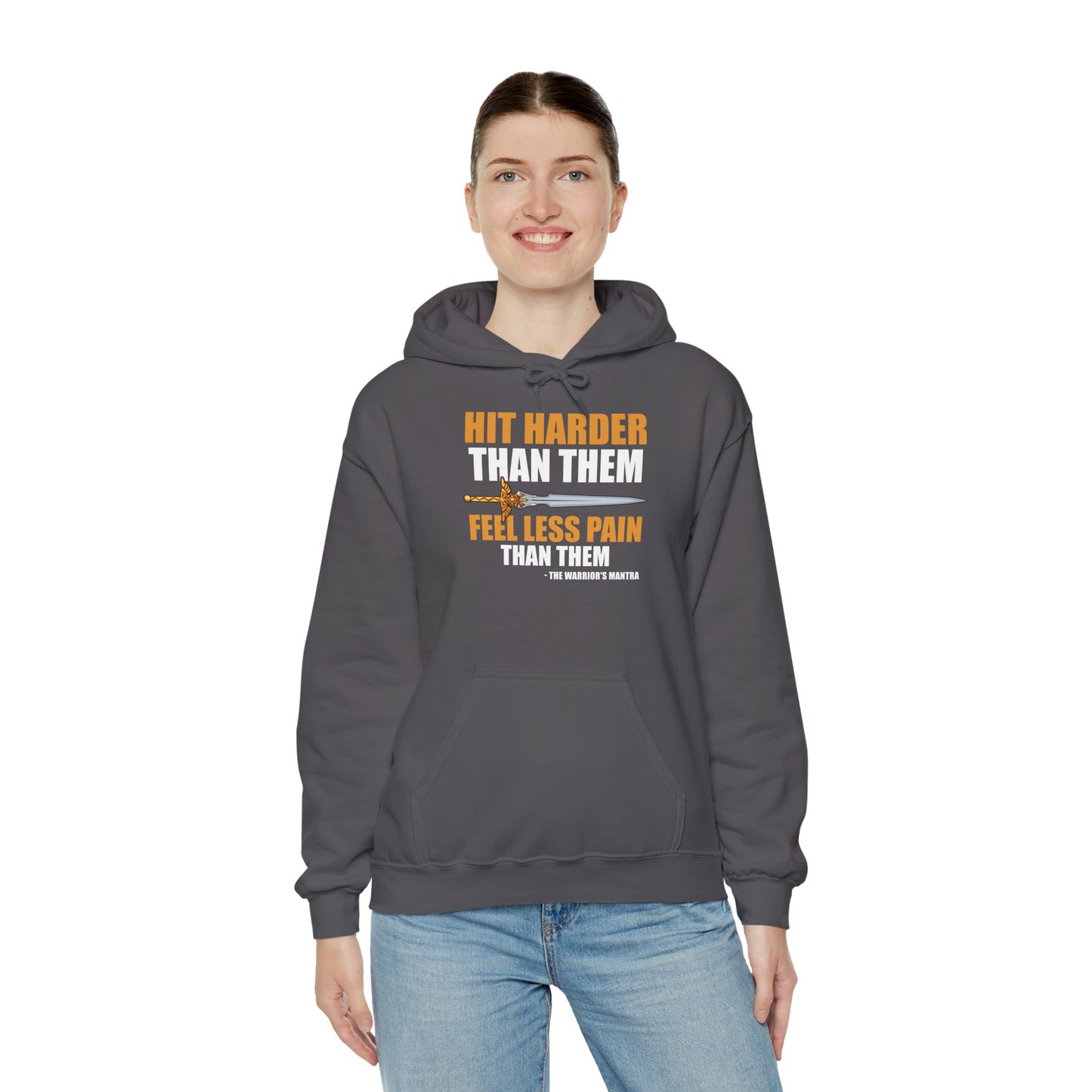 Warrior's Mantra - Heavy Blend™ Hoodie for Men and Women