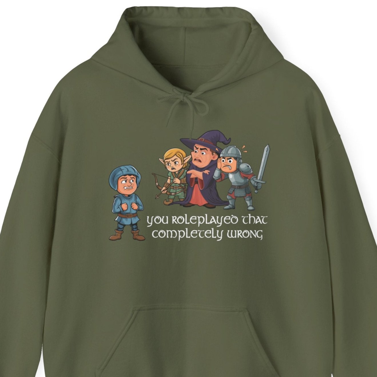 You Roleplayed That Completely Wrong - Heavy Blend™ Hooded Sweatshirt for Men and Women