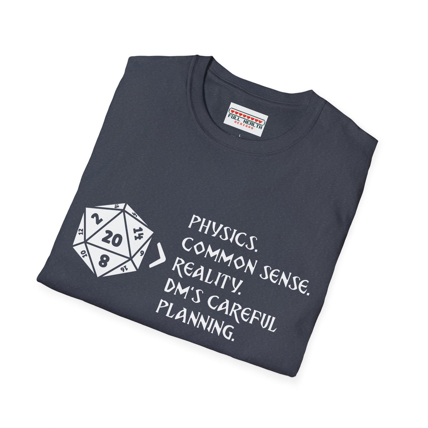 Natural 20 is Greater Than - Unisex Softstyle T-Shirt