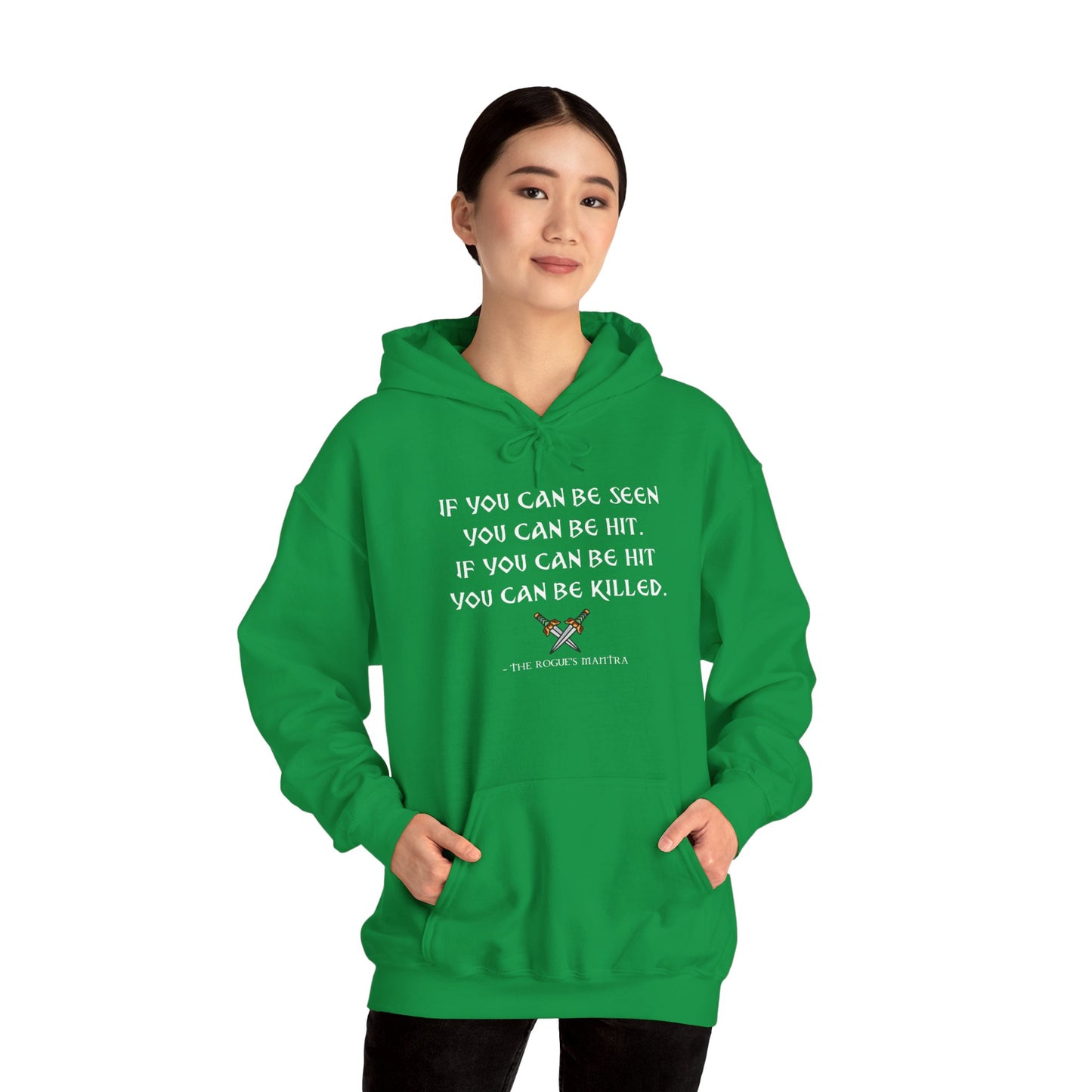 Rogue's Mantra - Heavy Blend™ Hoodie for Men or Women