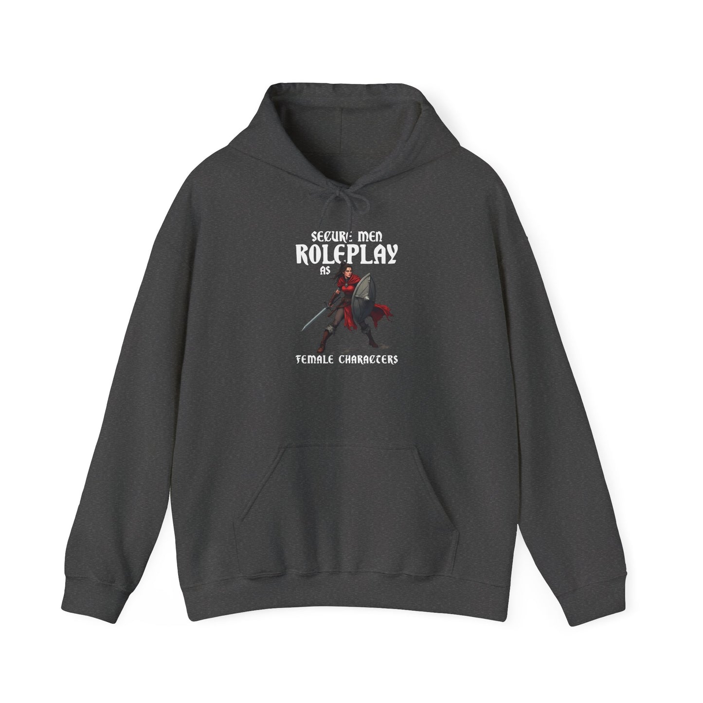Secure Men Roleplay as Women - Heavy Blend™ Hooded Sweatshirt for Men and Women