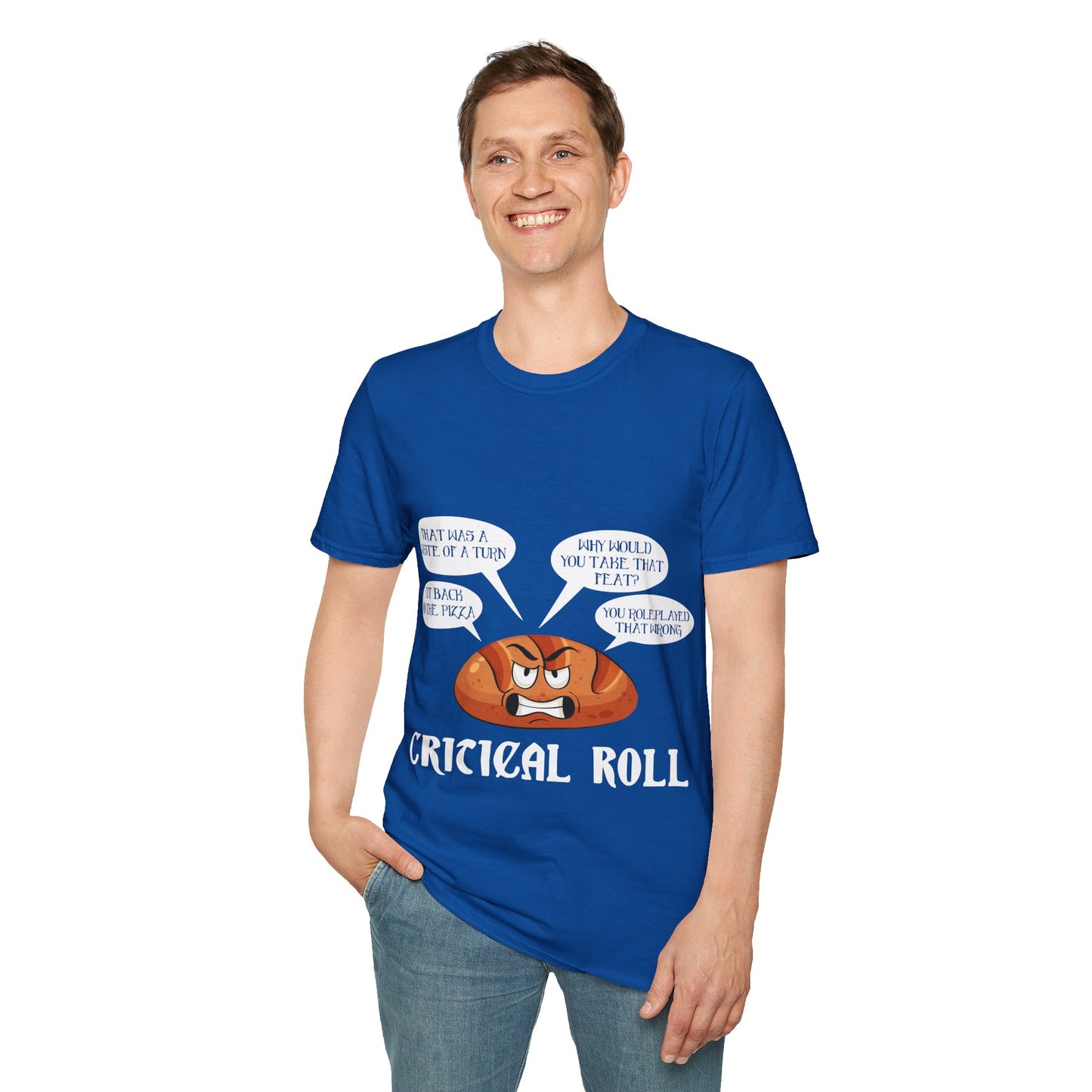 Critical Roll - Softstyle T-Shirt for Men and Women