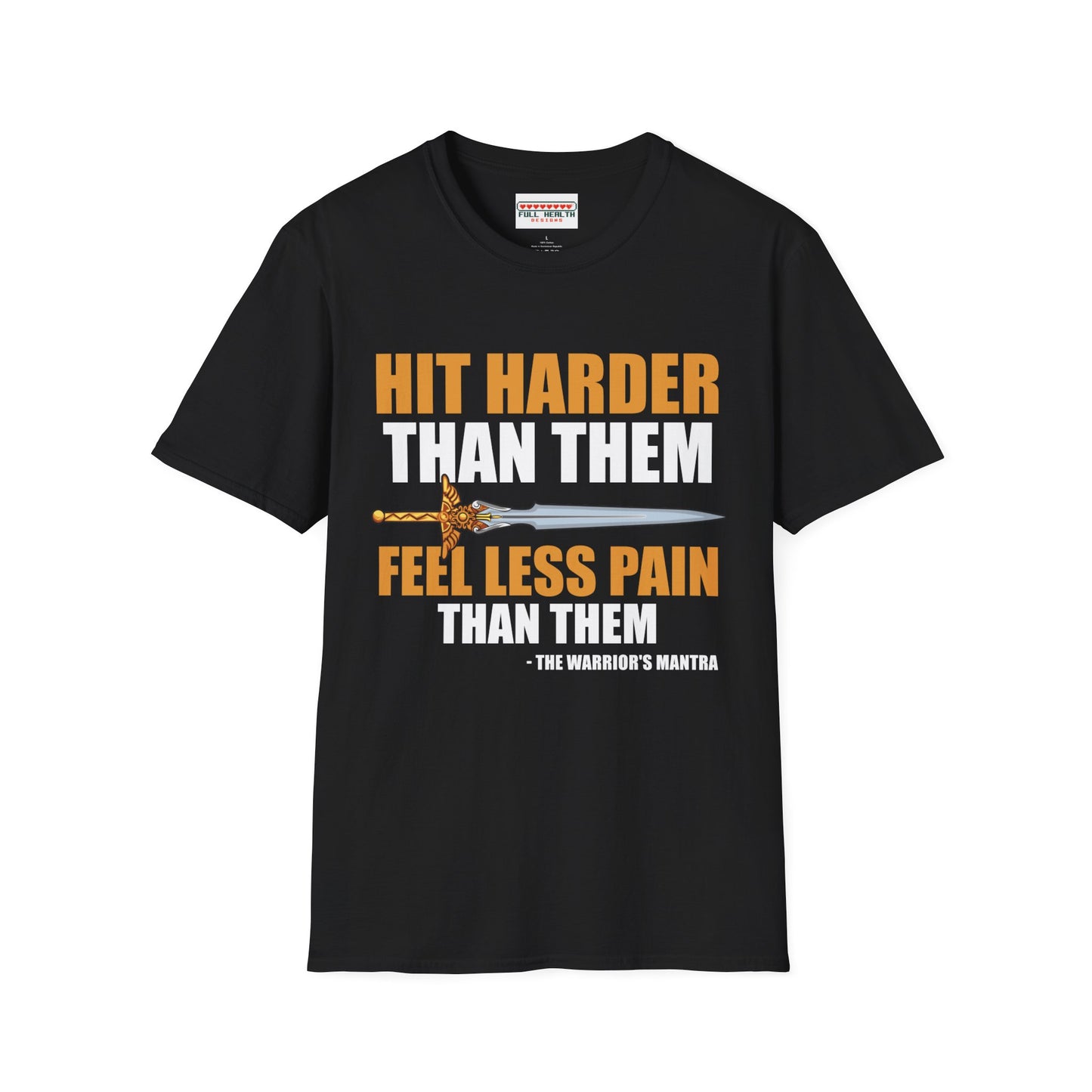 Warrior Mantra - Softstyle T-Shirt for Men and Women